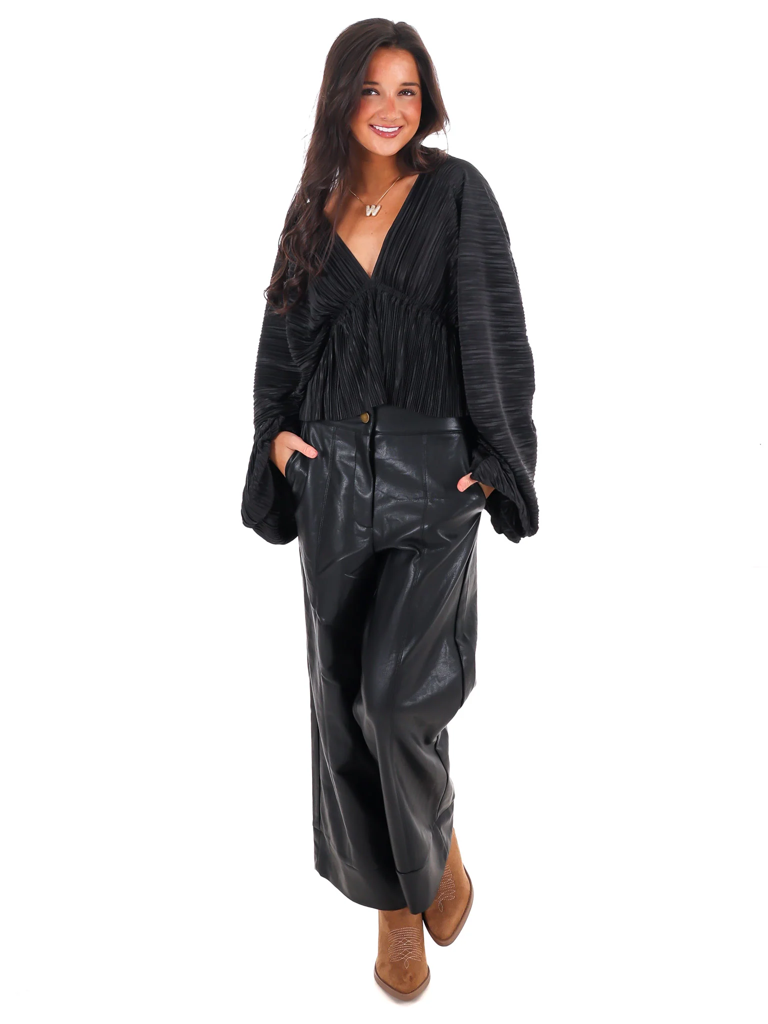 Beg for Your Love V-Neck Top - Image 4
