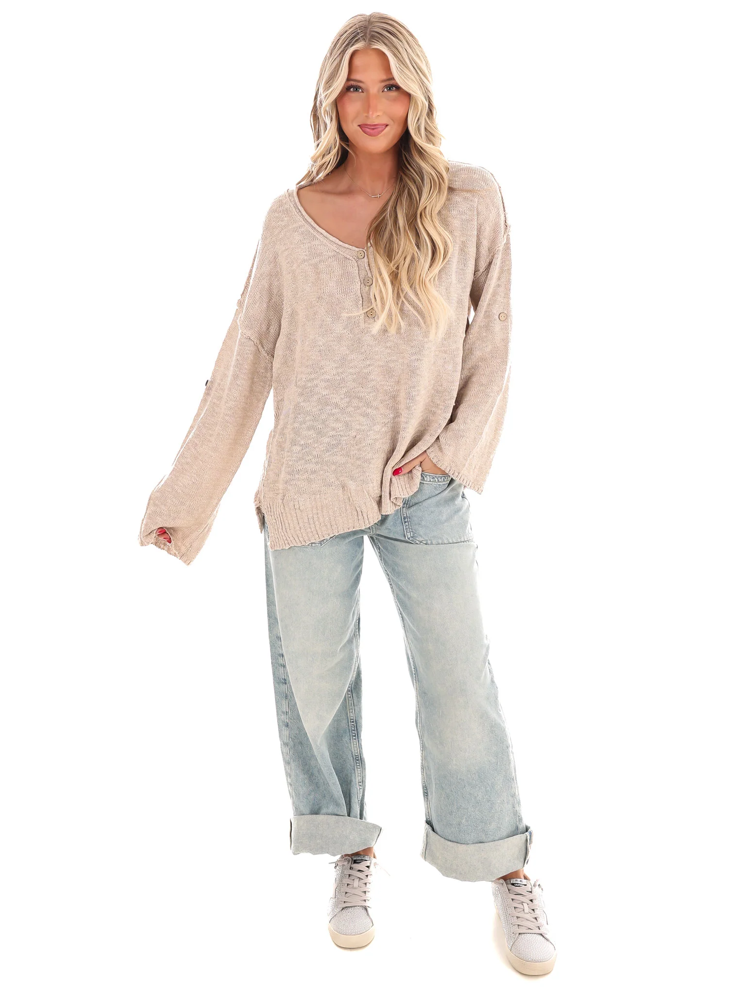 Believe It Lightweight Sweater - Image 2