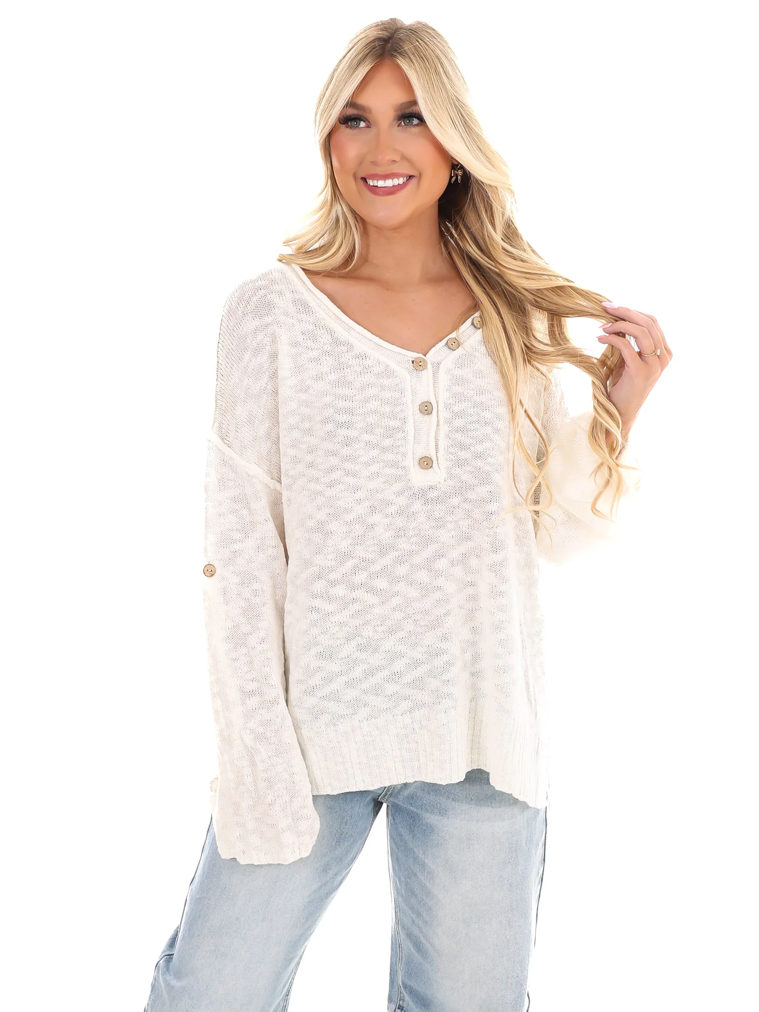 Believe It Lightweight Sweater - Image 8