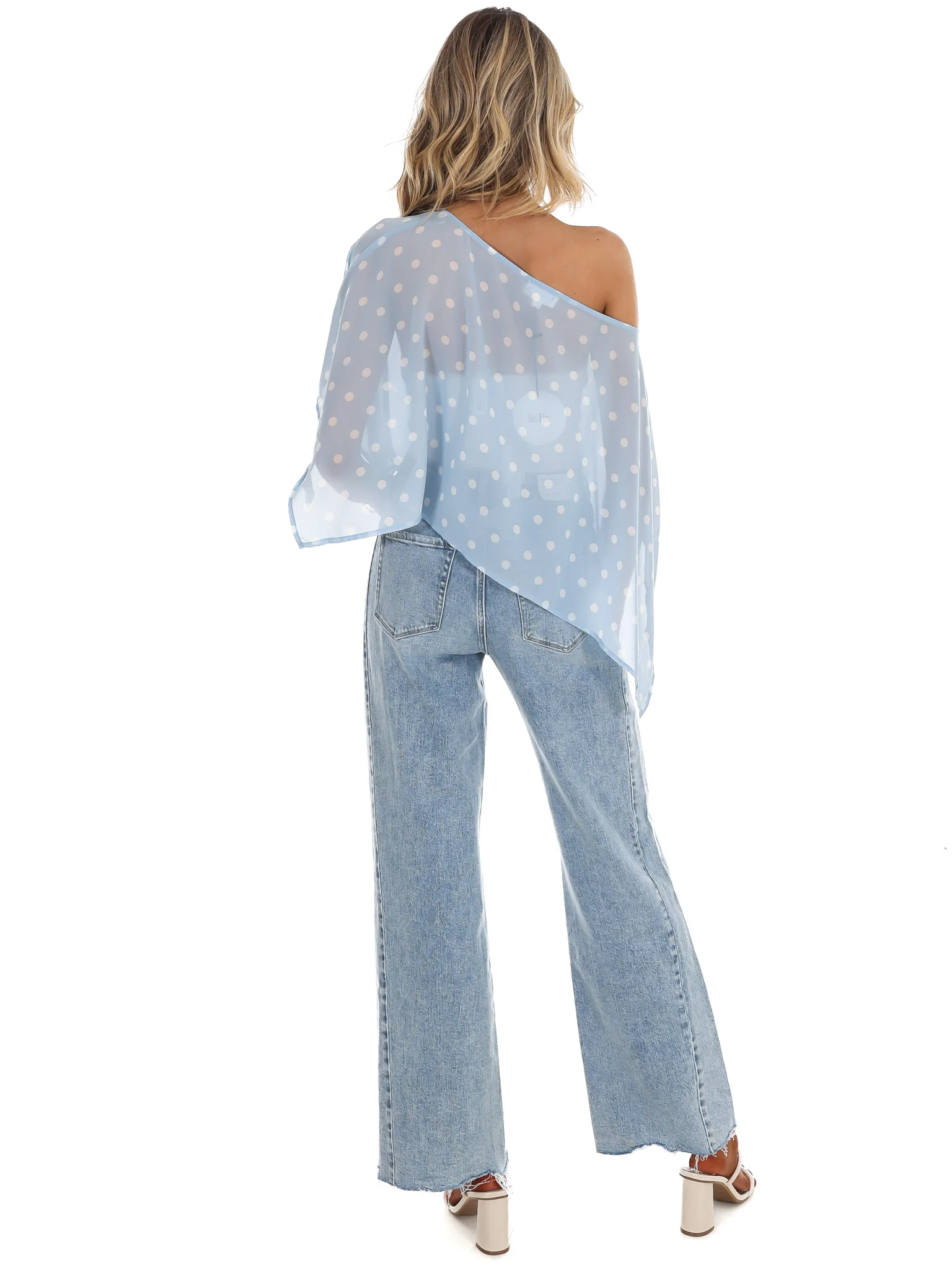 Better Me for You Polka Dot Poncho Top - Image 15