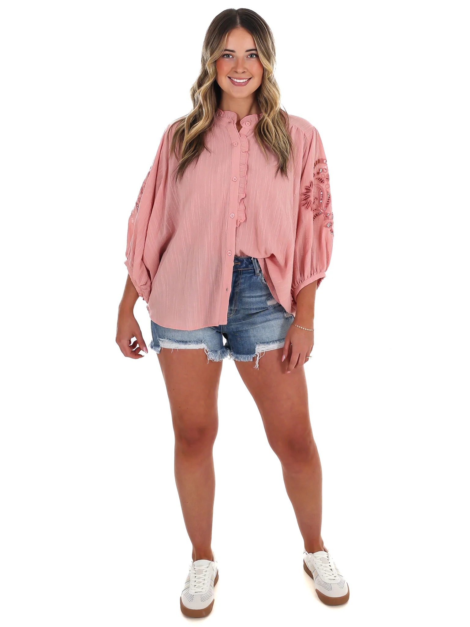 Better Perspective Bubble Sleeve Top - Image 10