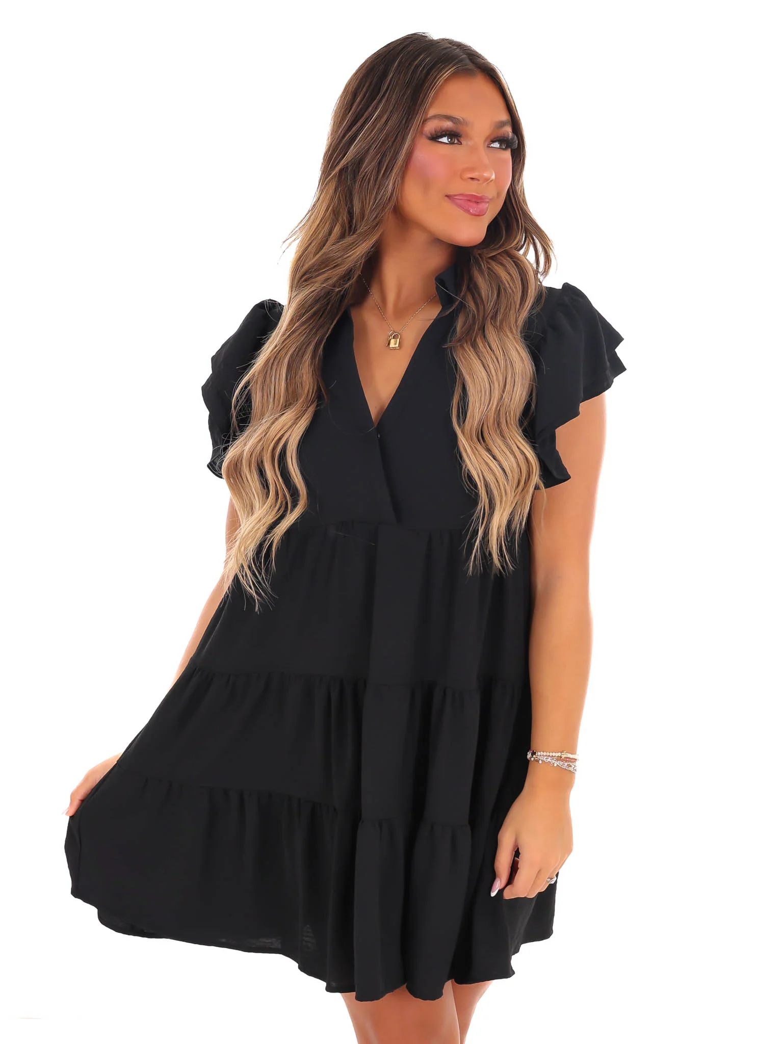 Better Than Revenge Tiered Dress - Image 18