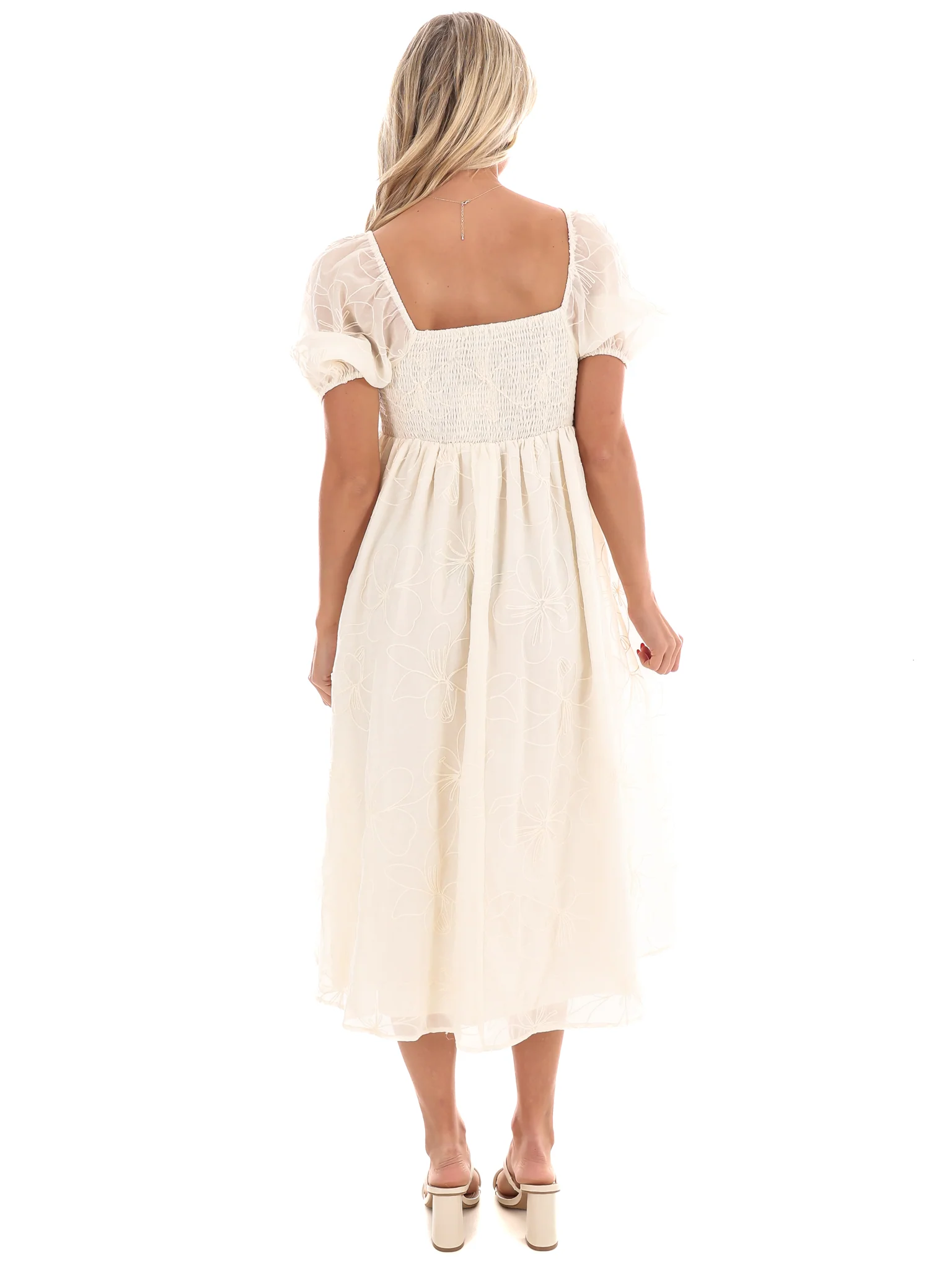 Blooming Love Embroidered Maxi Dress - Image 5