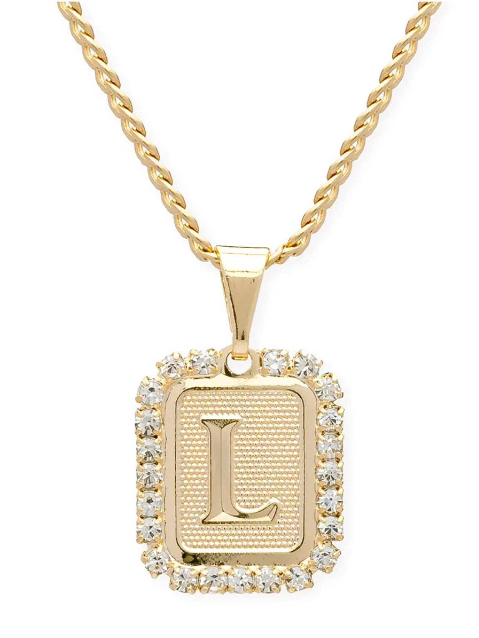 BRACHA Royal Initial Card Necklace - Image 4