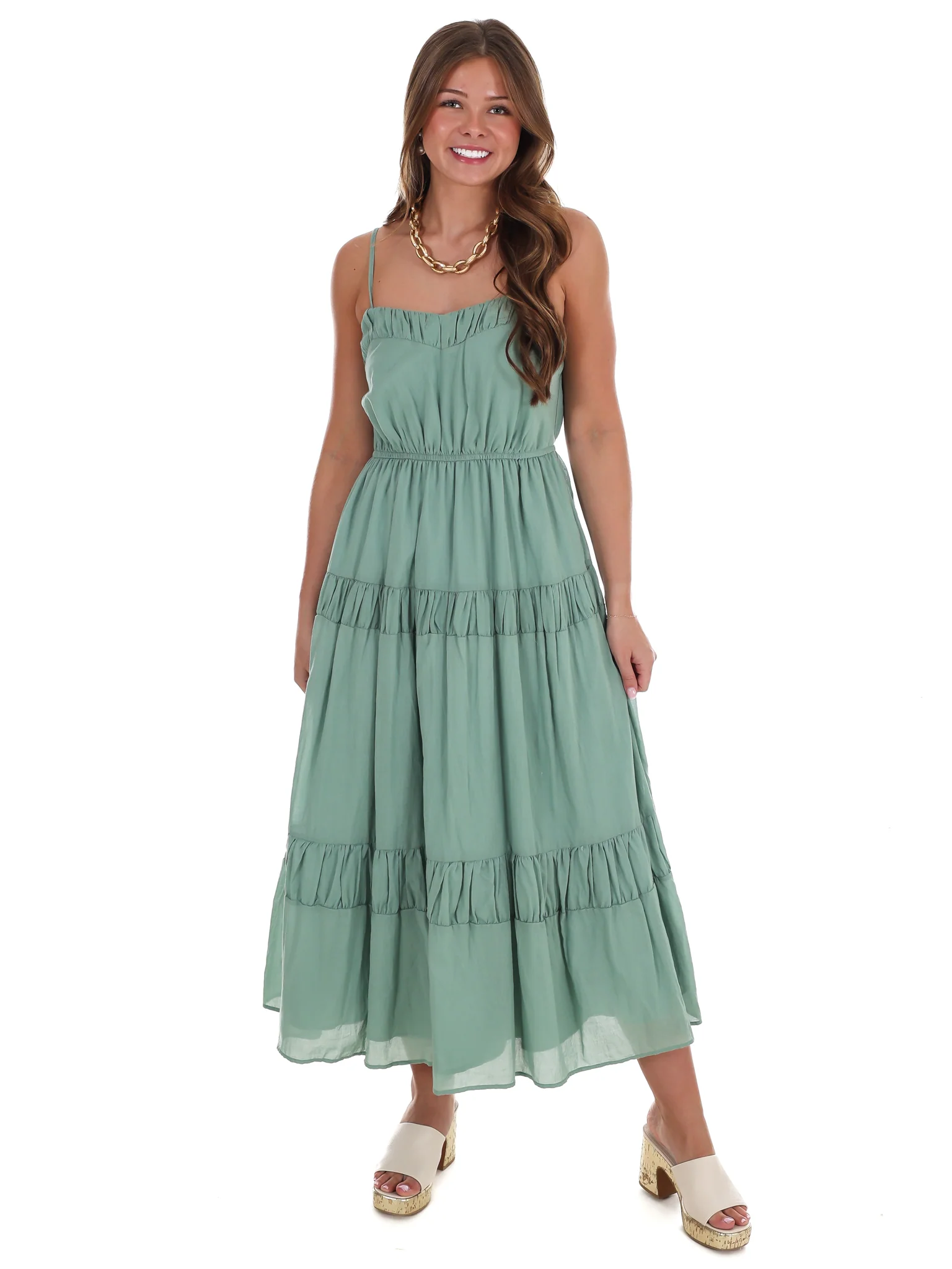 Breath Of Fresh Air Flowy Maxi Dress - Image 10