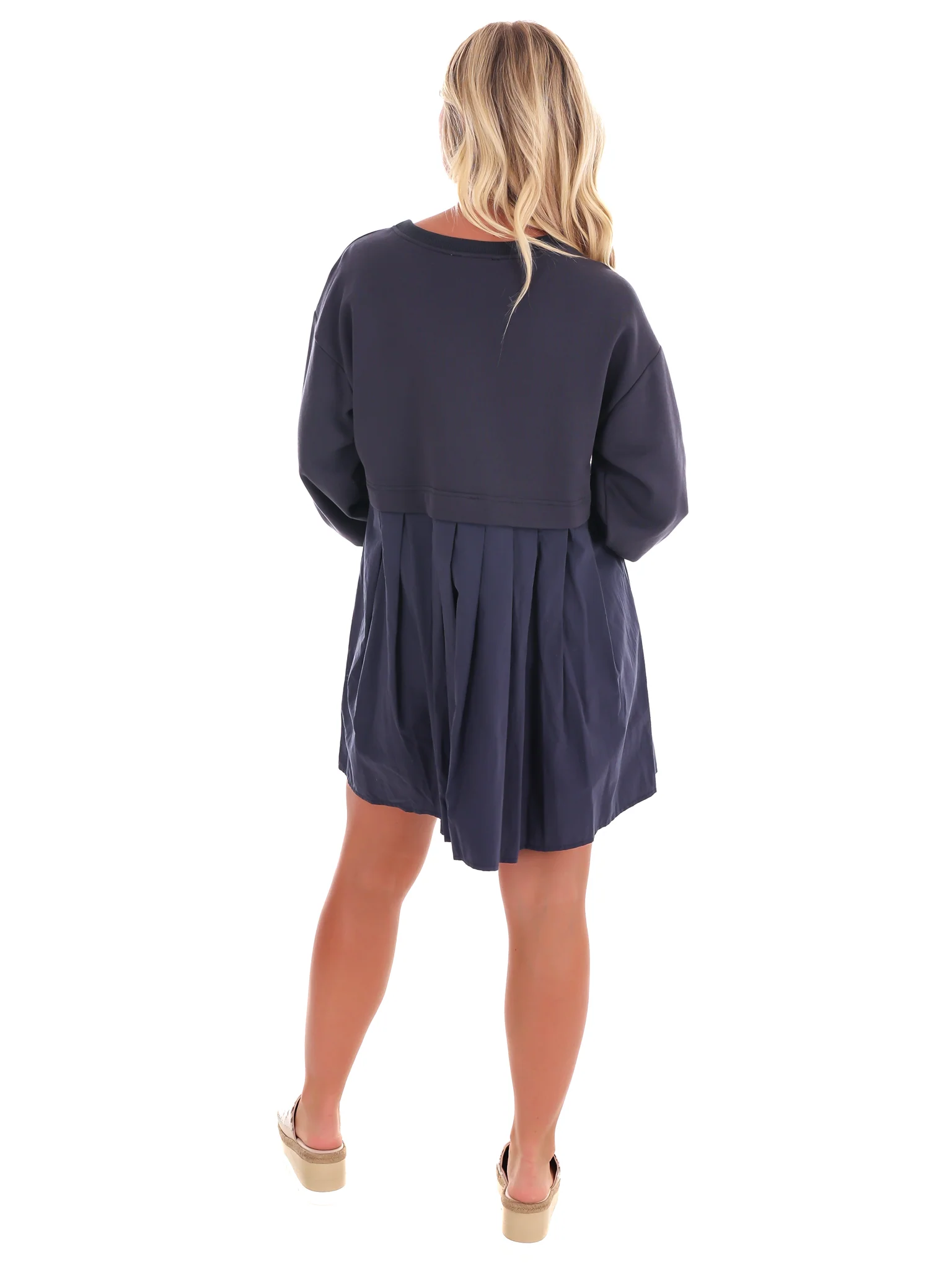 Breezy Delight Contrast Dress - Image 8