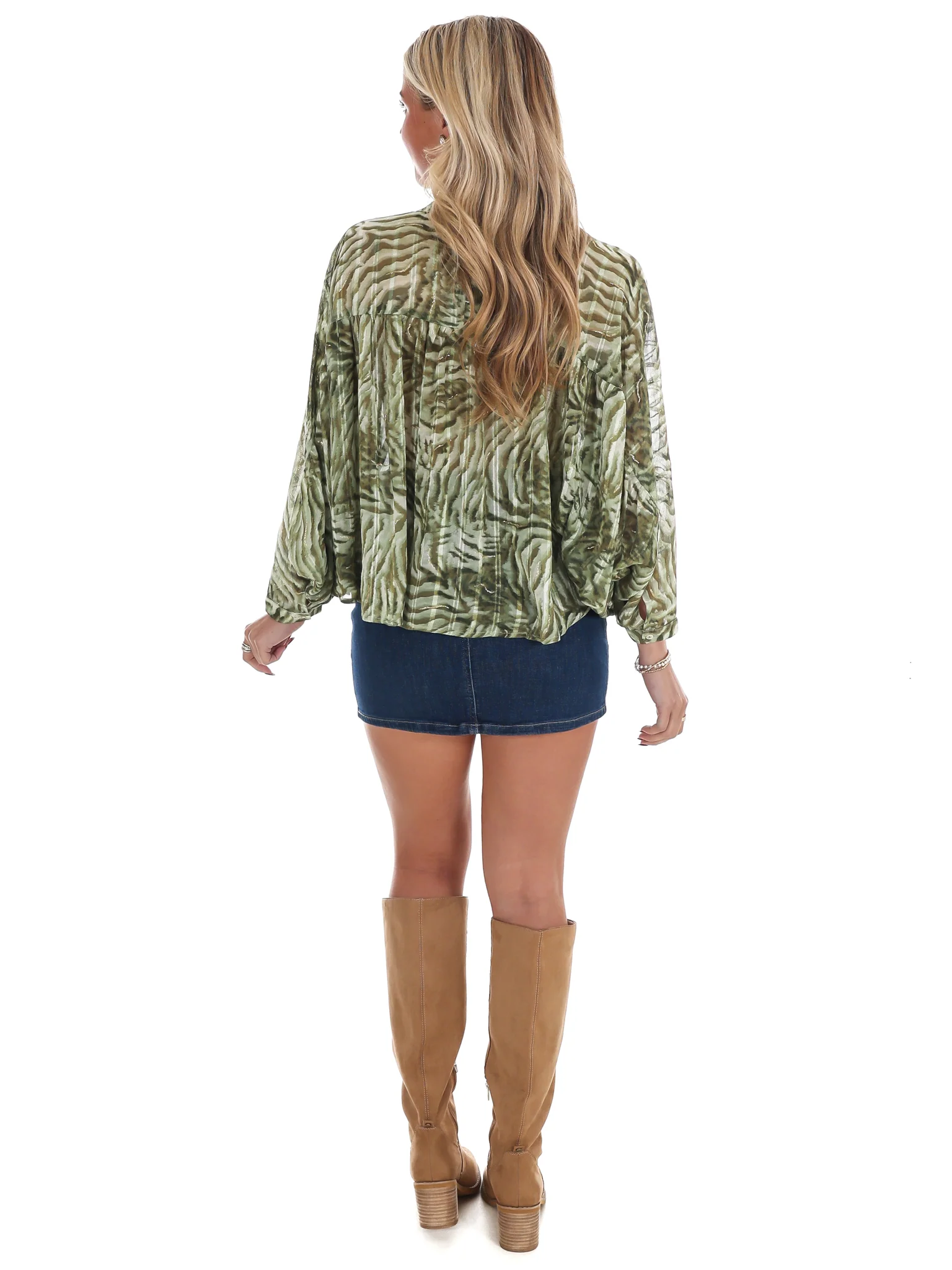 Bright Side Print Top - Image 8