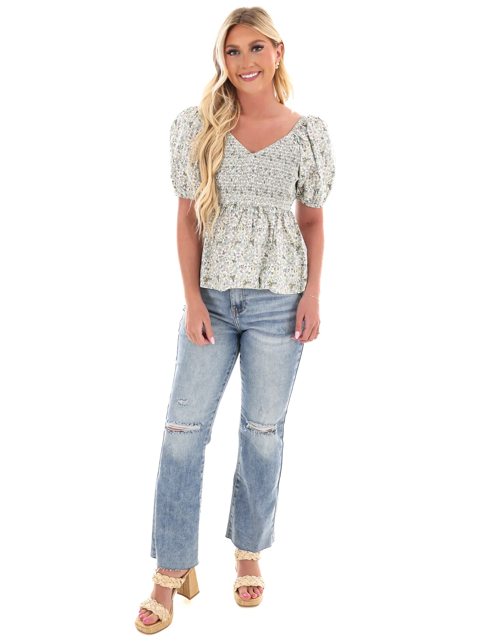 Brunch & Beyond Floral Top - Image 13