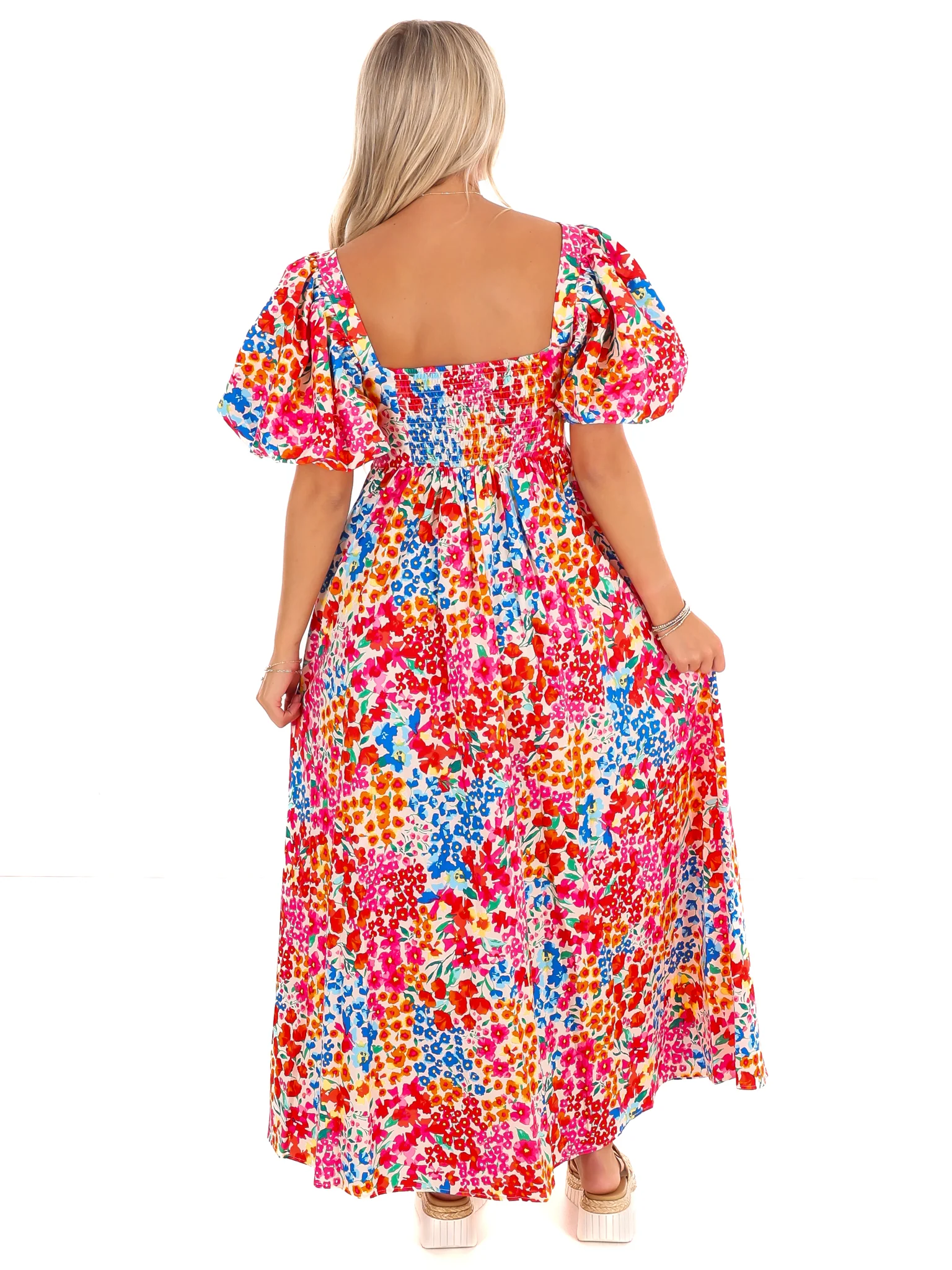 BuddyLove Jacqueline Berry Blue Midi Dress - Image 6