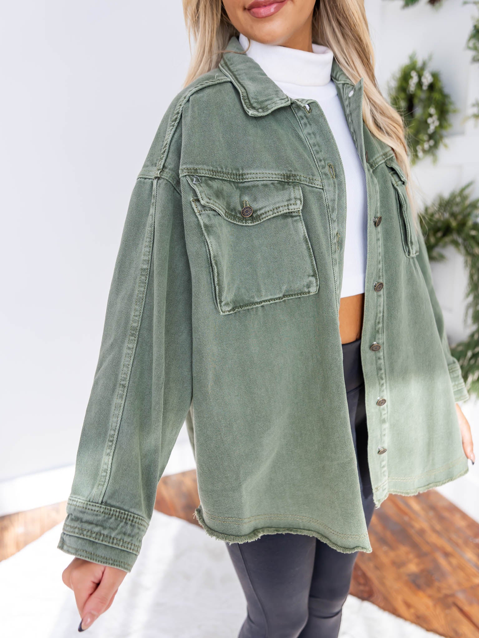 Call Me A Dreamer Denim Jacket - Image 12