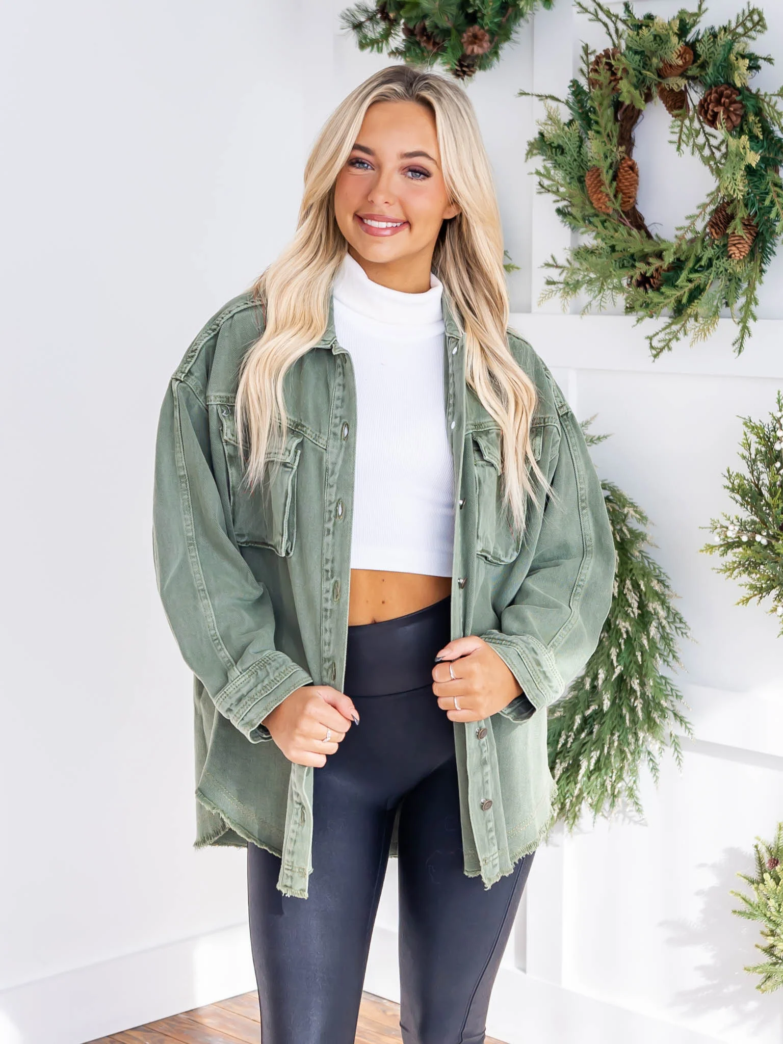 Call Me A Dreamer Denim Jacket - Image 8