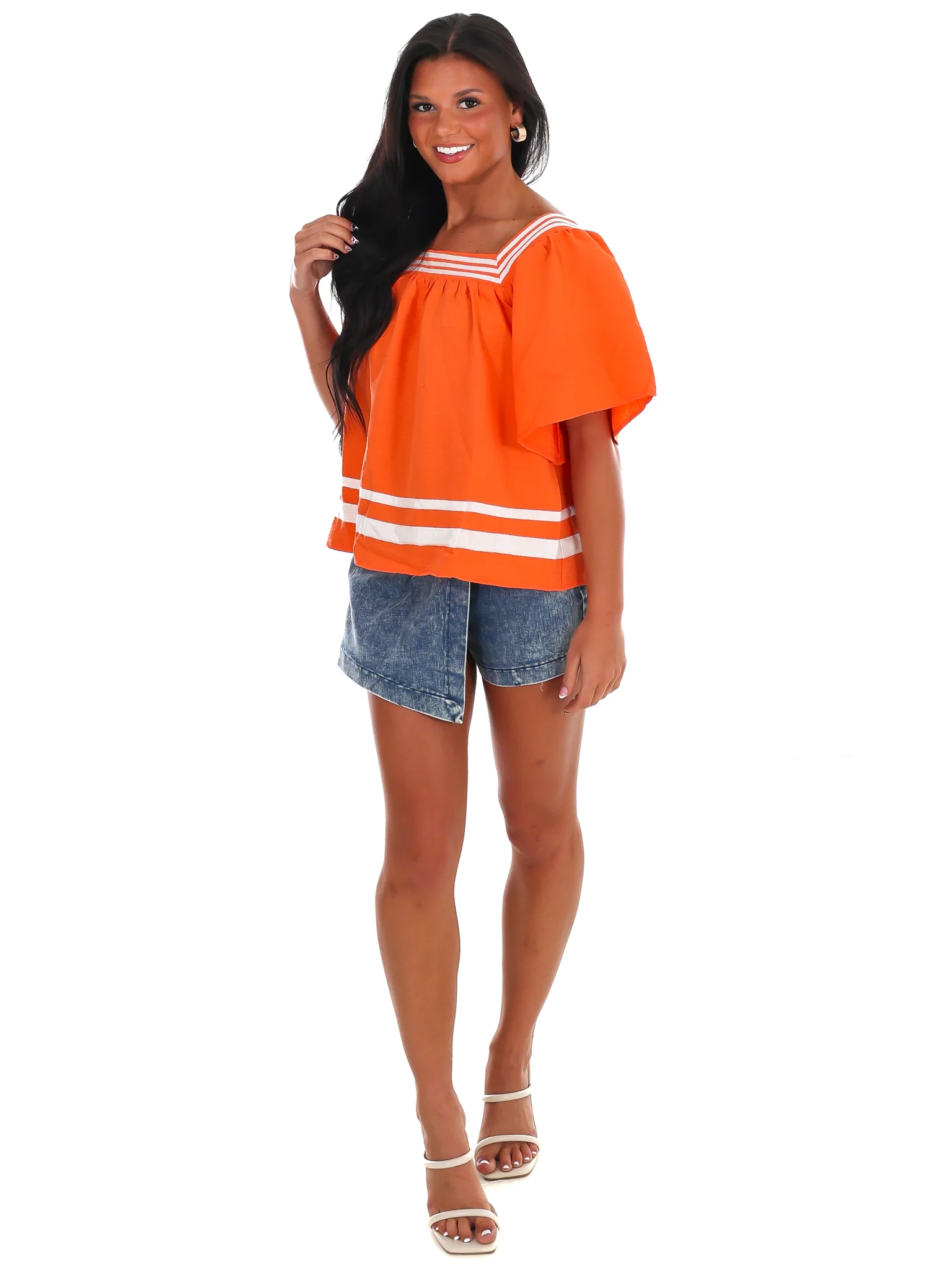 Call the Play Square Neck Top - Image 7