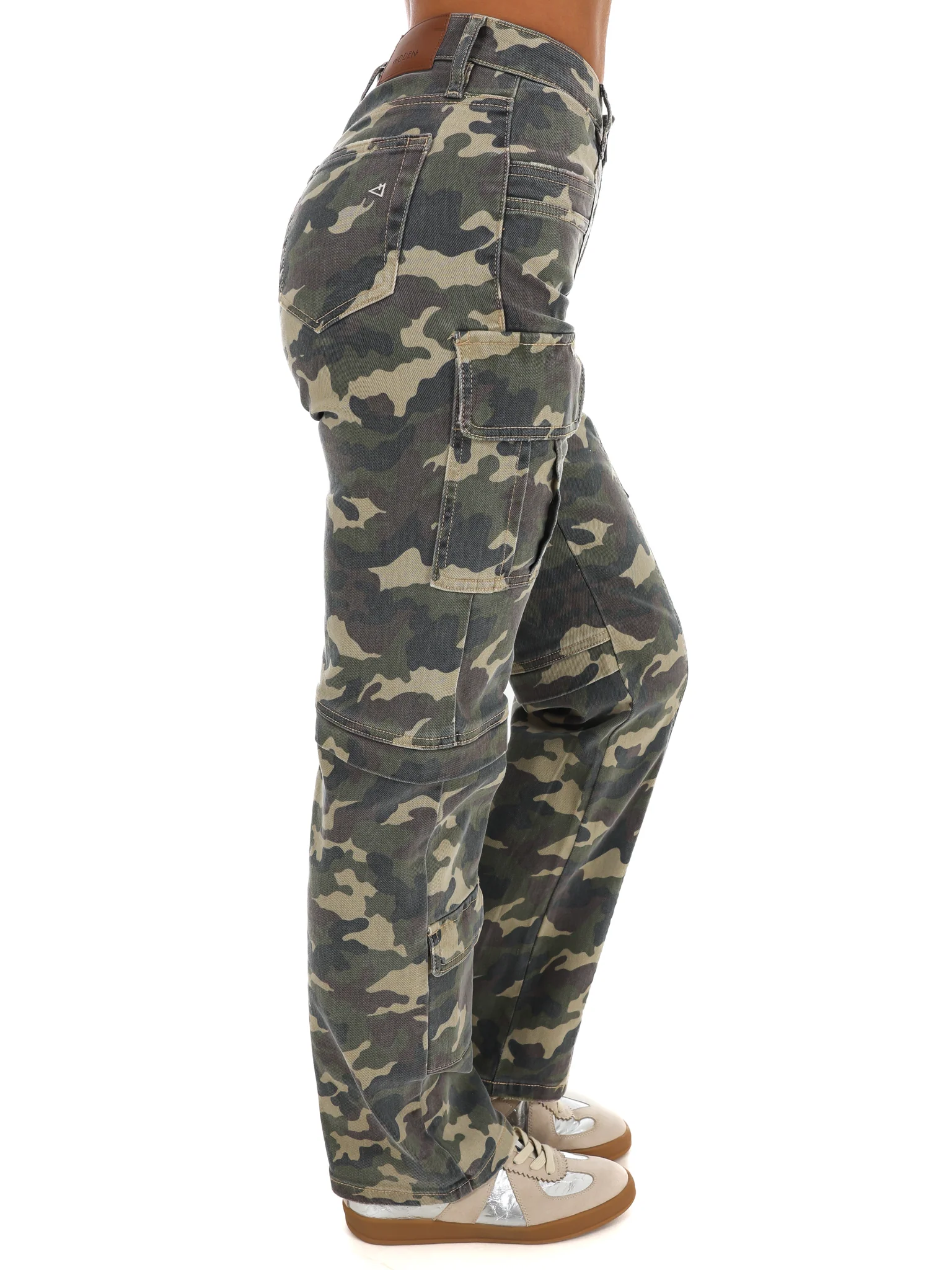 Camo Stretch Cargo Jeans - Image 2