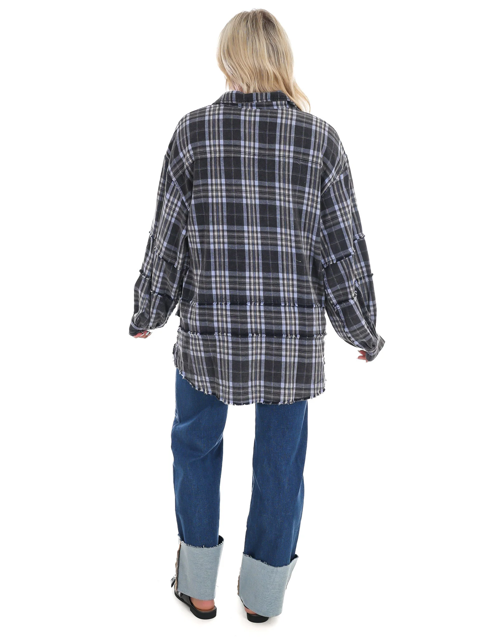 Campfire Plaid Button Up Top - Image 24