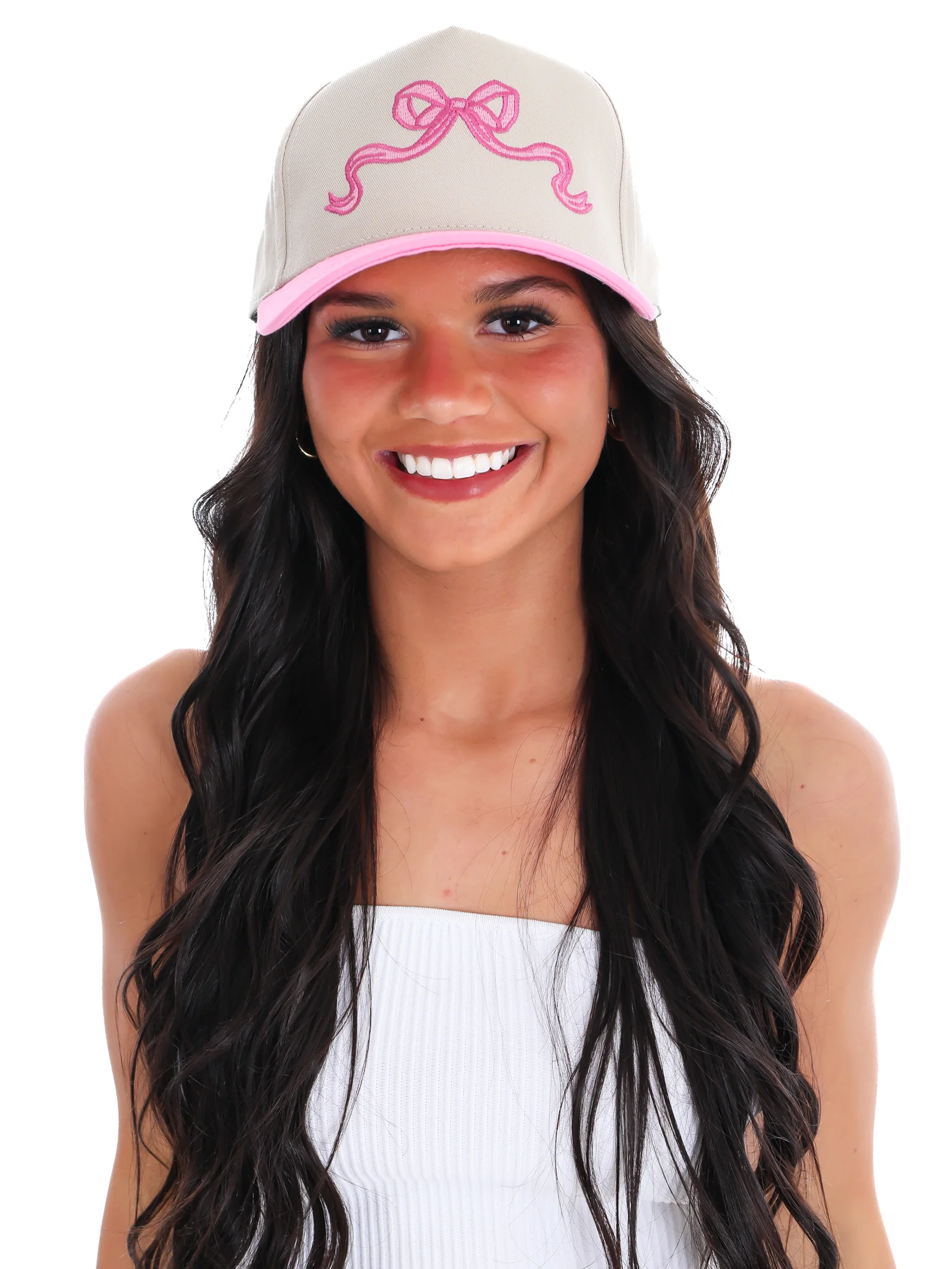 Canvas Bow Hat - Image 2