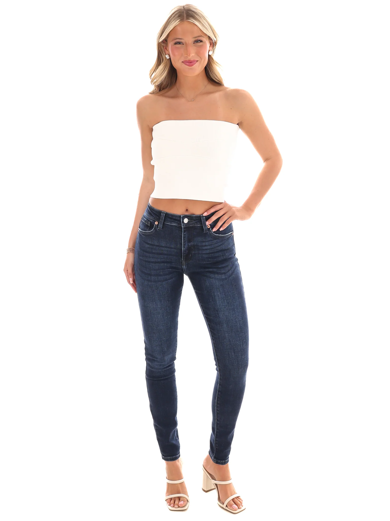 Carefree Days Knit Bandeau Top - Image 12