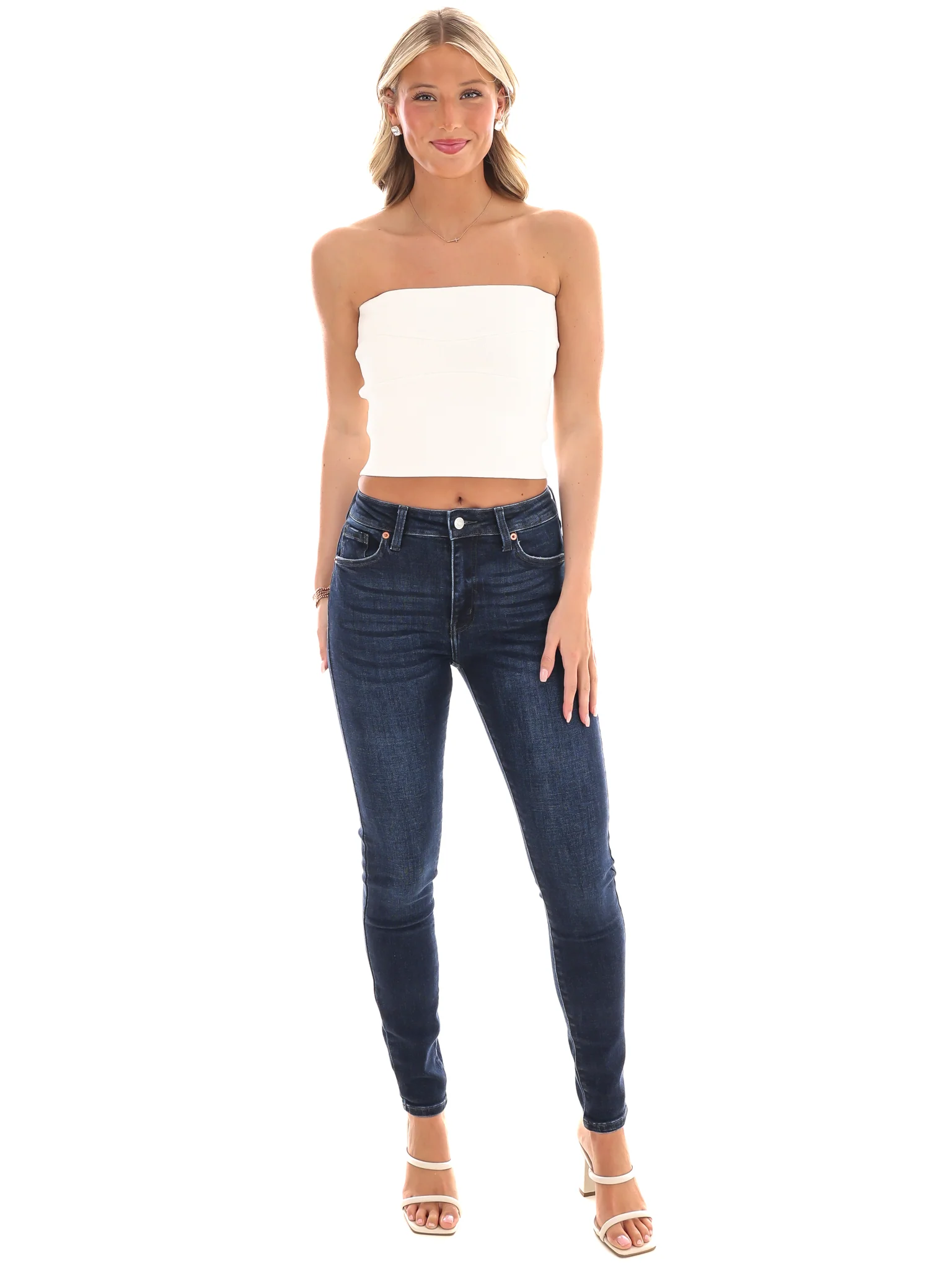 Carefree Days Knit Bandeau Top - Image 8