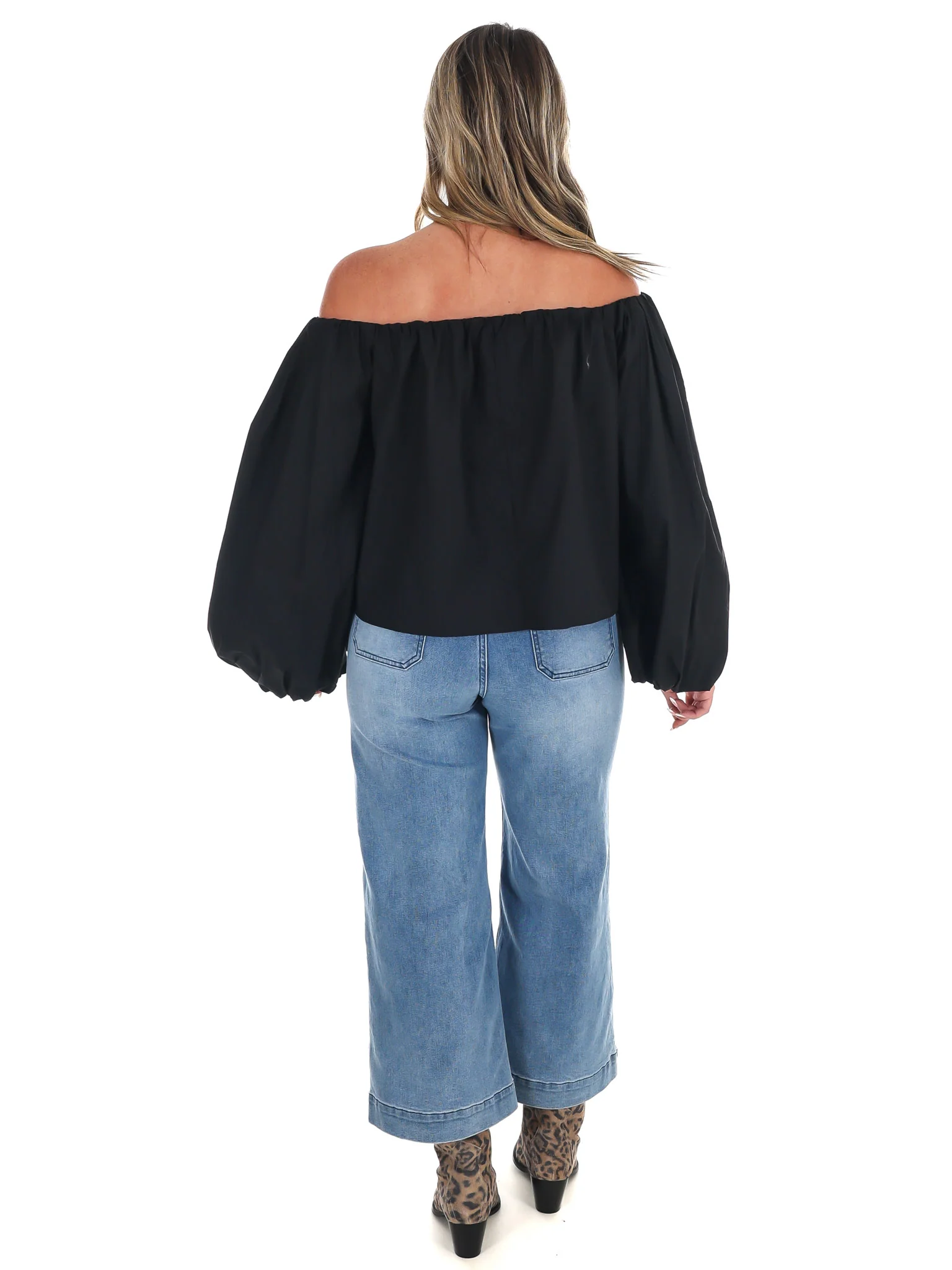 Cascade Off Shoulder Top - Image 9