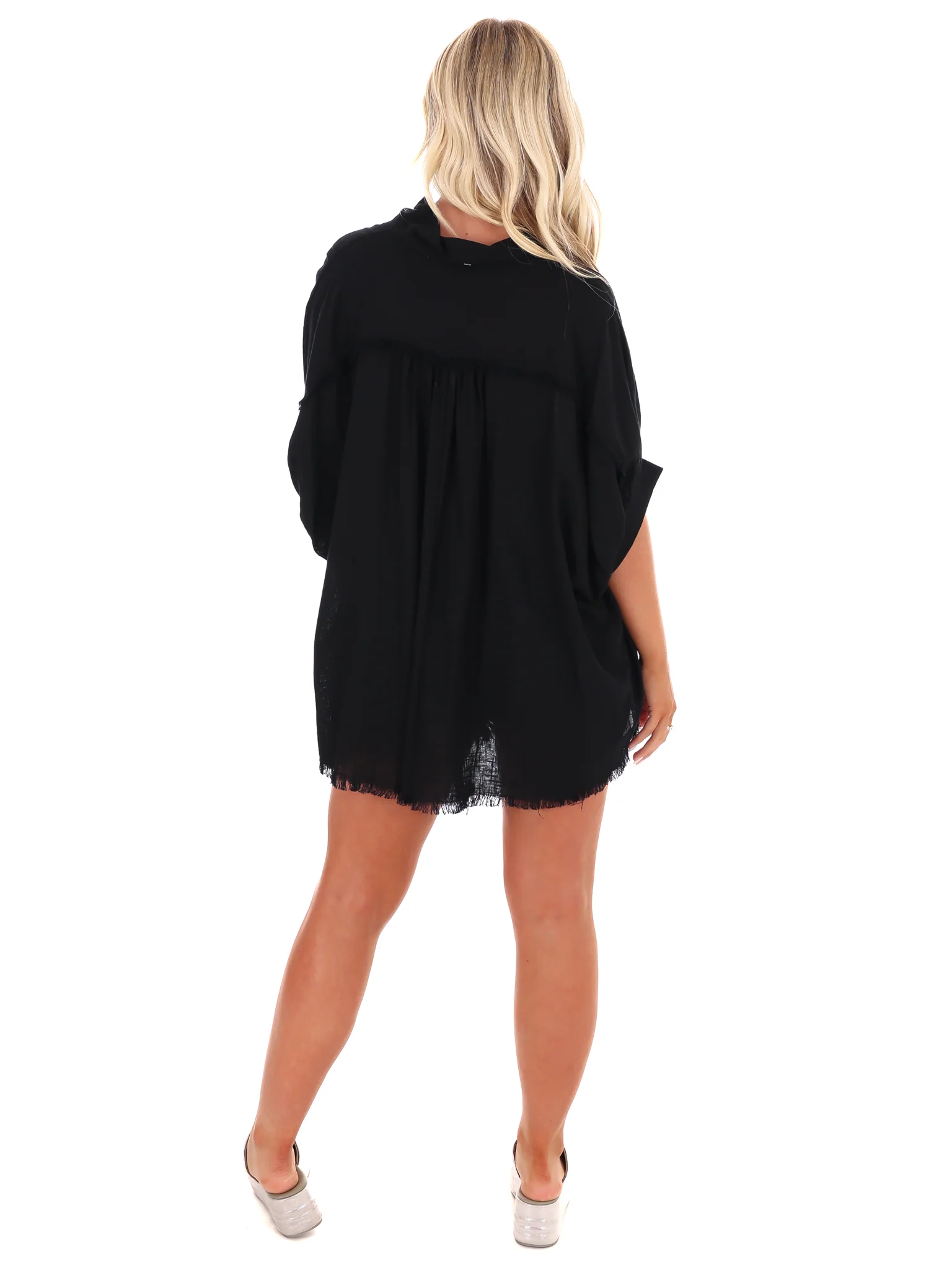 Casual Stroll Linen Top - Image 15