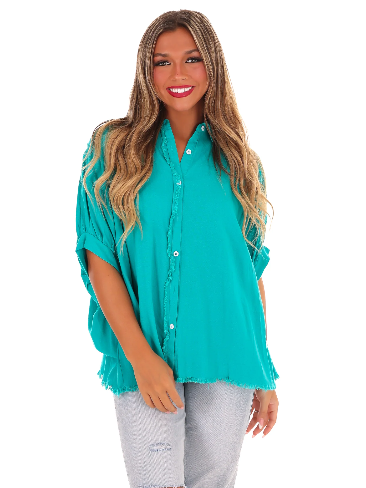 Casual Stroll Linen Top - Image 3