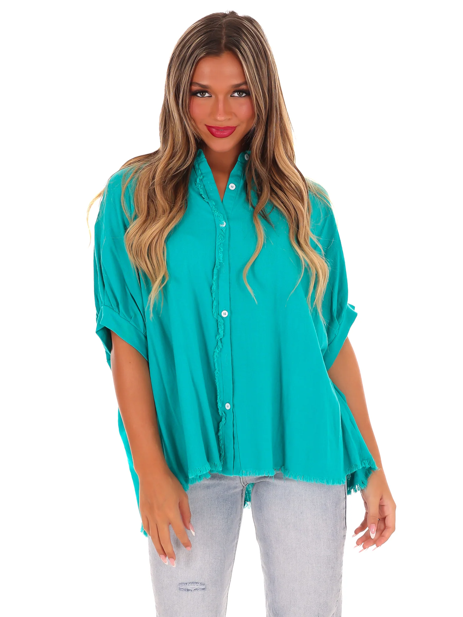 Casual Stroll Linen Top - Image 5