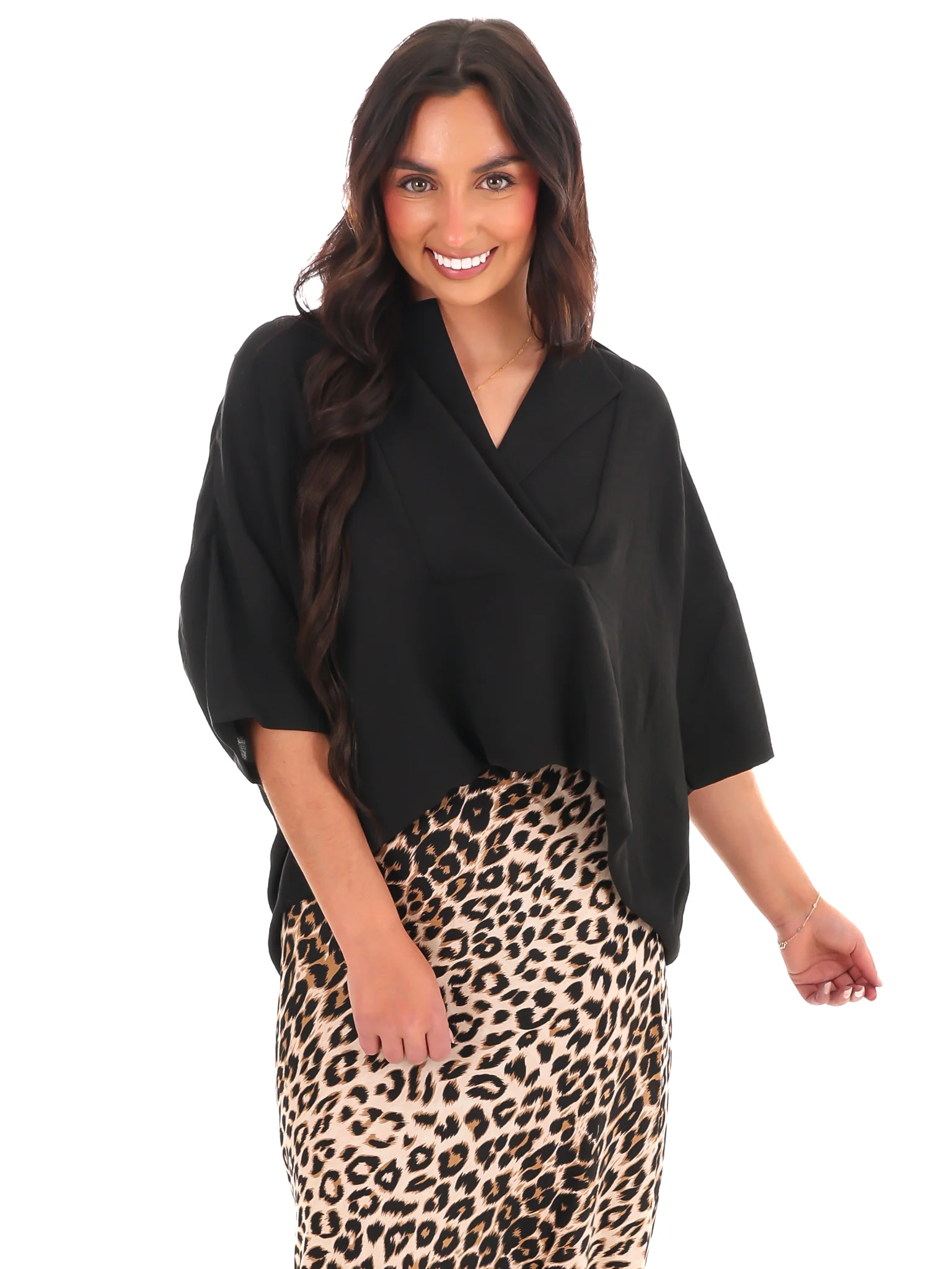 Center of Attention V-Neck Top - Image 9