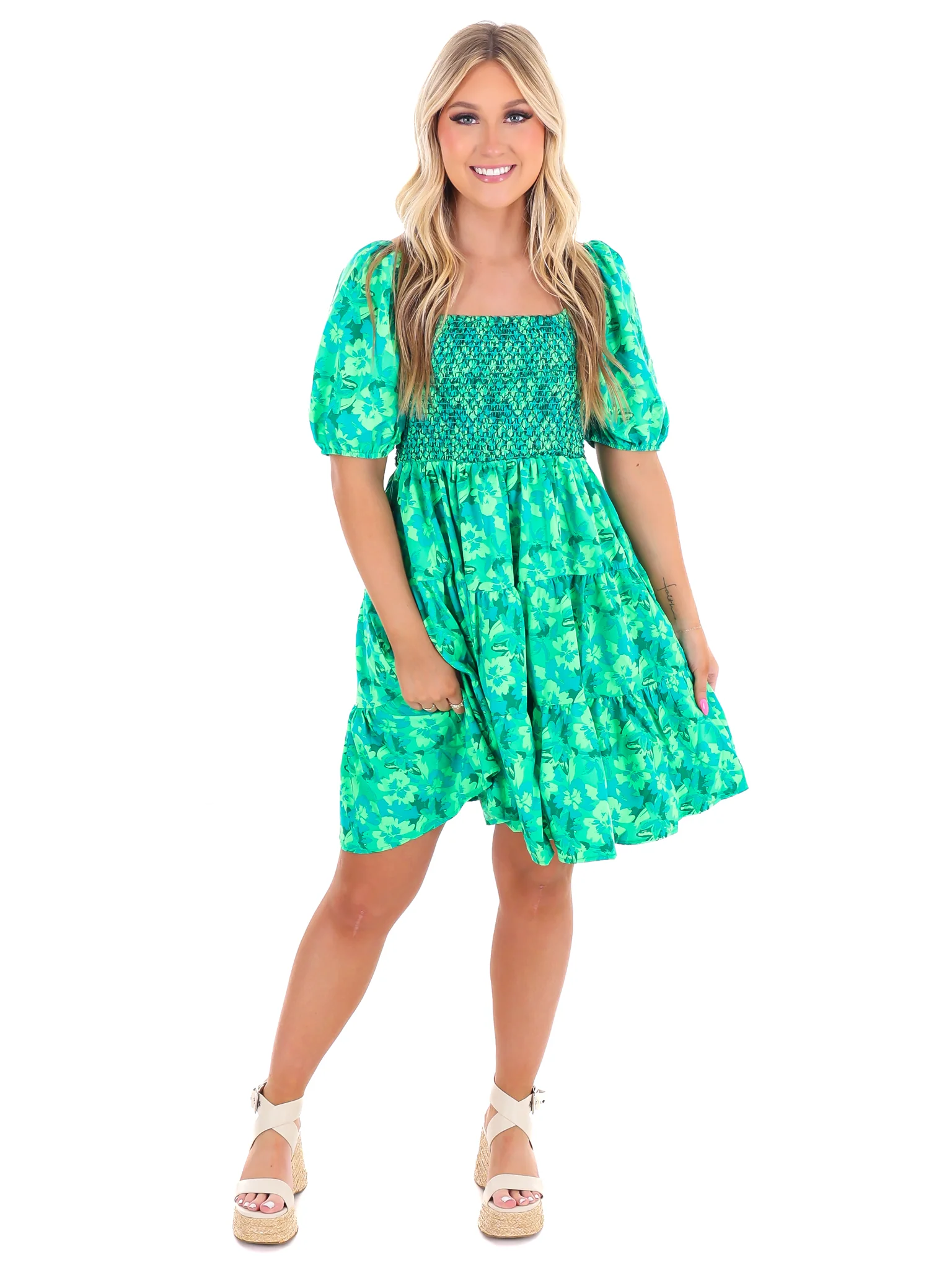 Chase Her Floral Mini Dress - Image 2