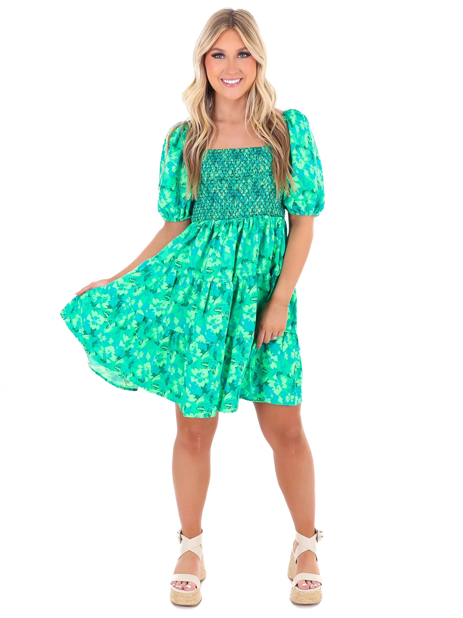 Chase Her Floral Mini Dress - Image 4