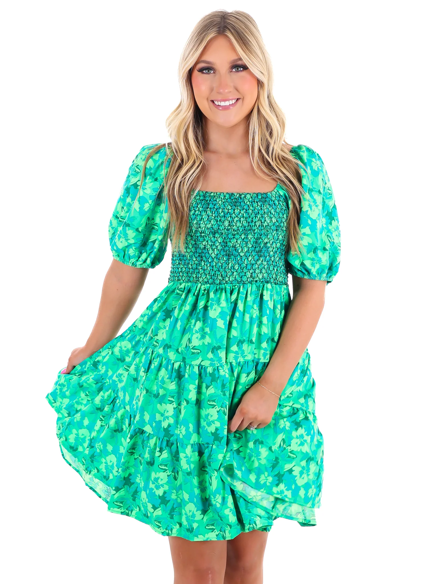 Chase Her Floral Mini Dress - Image 5
