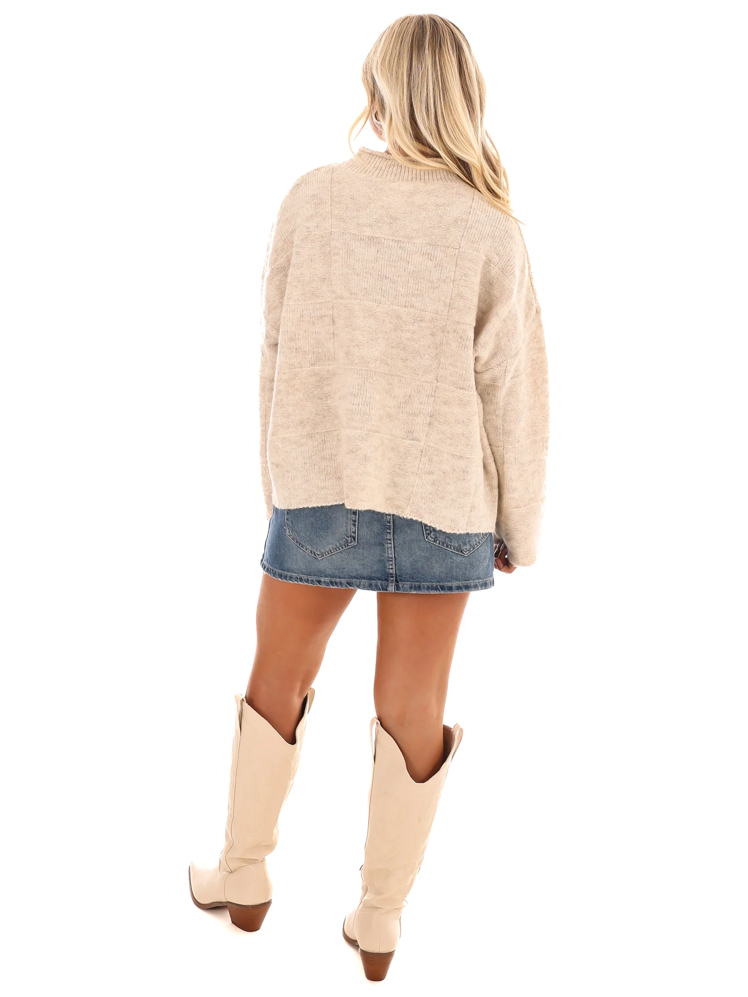 Check and Cozy Sweater - Image 8
