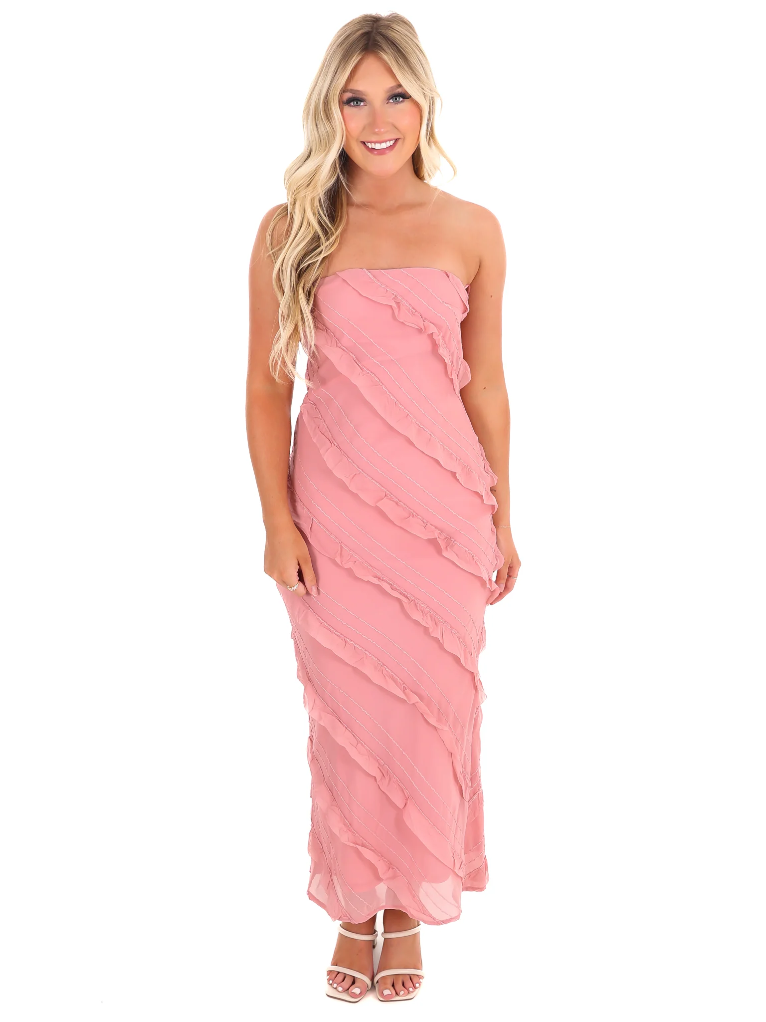 Cherish Me Ruffle Maxi Dress - Image 5