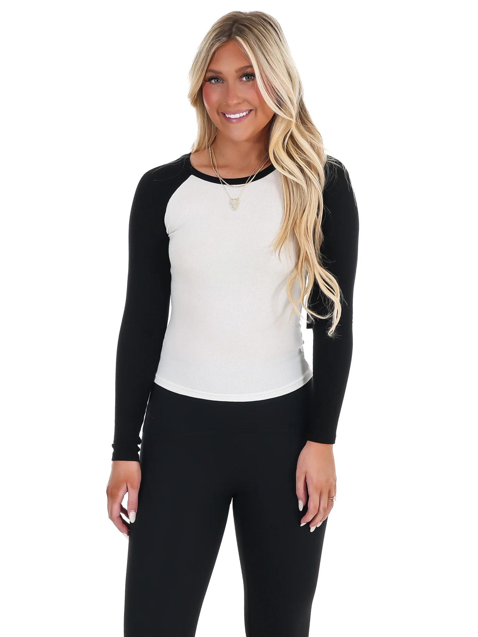 Cherry Crush Raglan Long Sleeve Top - Image 11