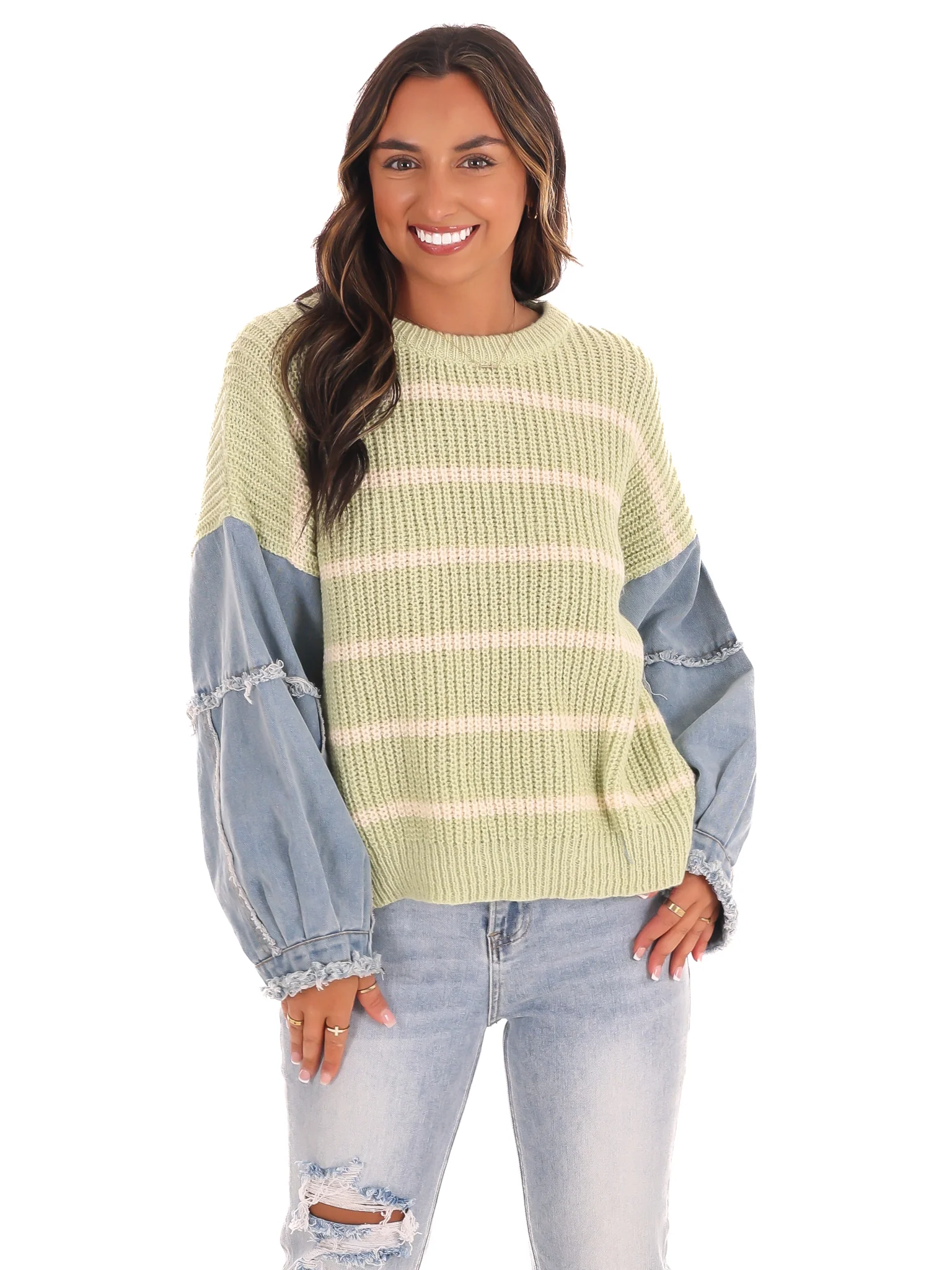 Chill Chaser Stripe Sweater - Image 10