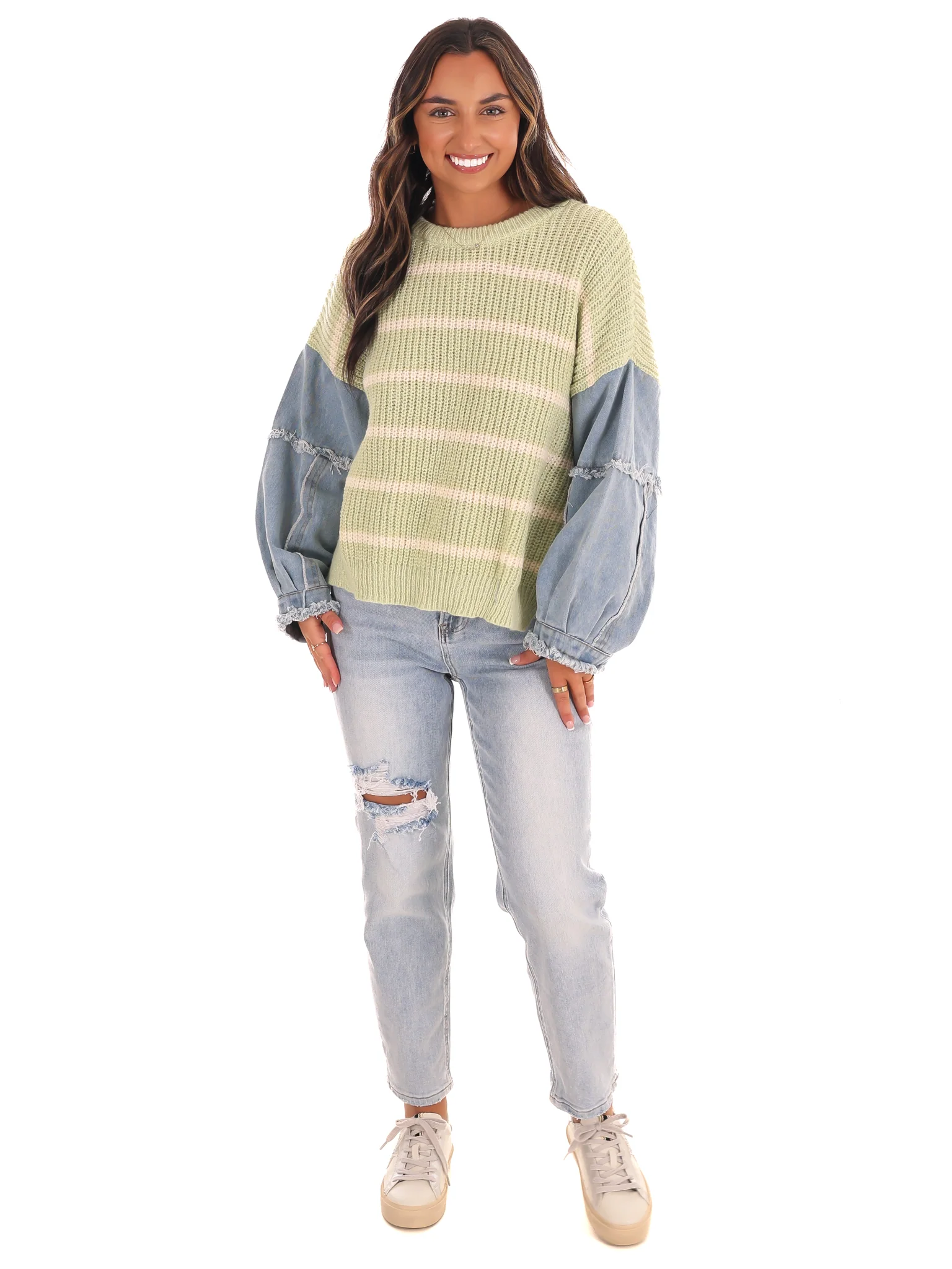 Chill Chaser Stripe Sweater - Image 11