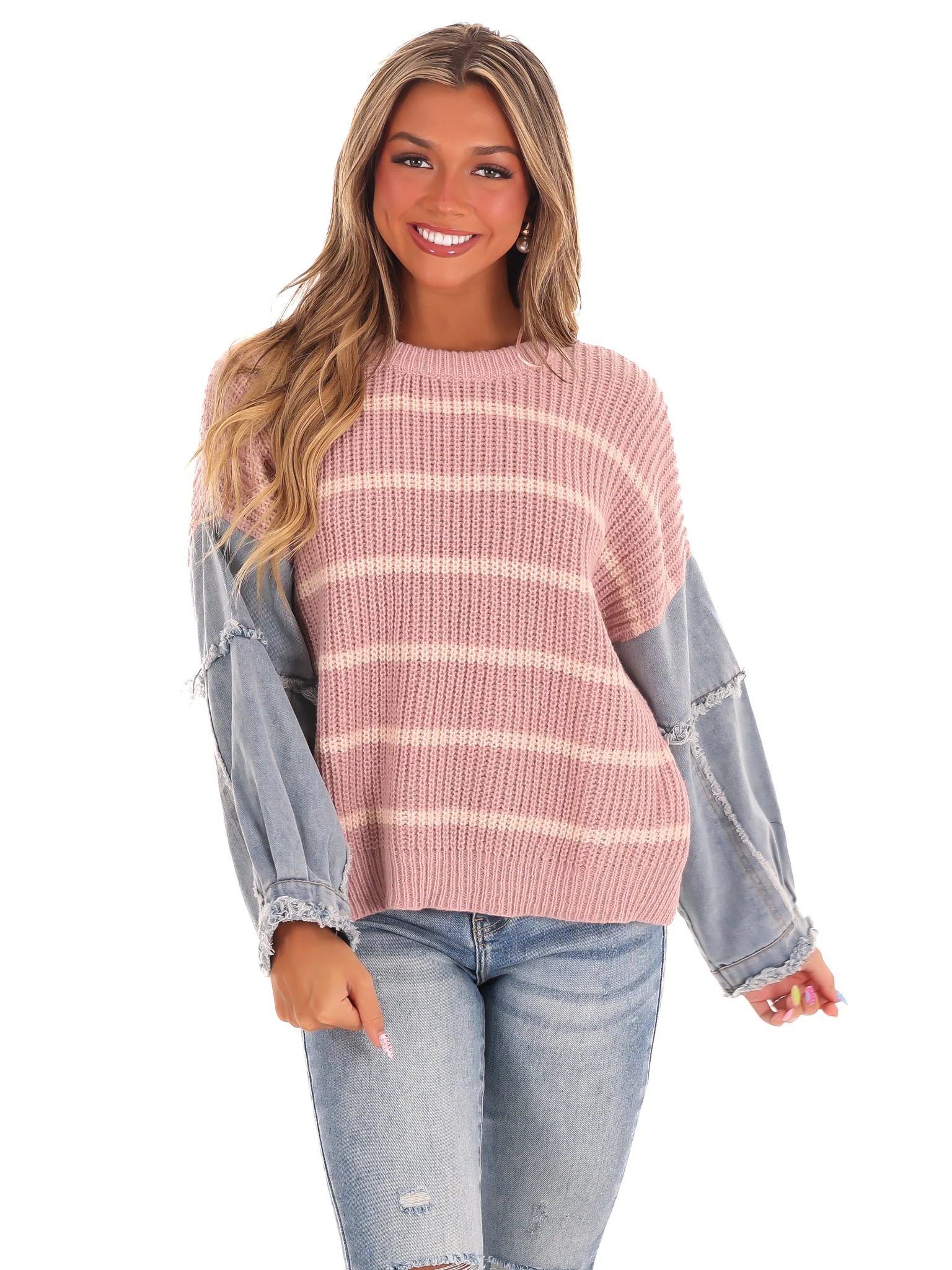 Chill Chaser Stripe Sweater - Image 17