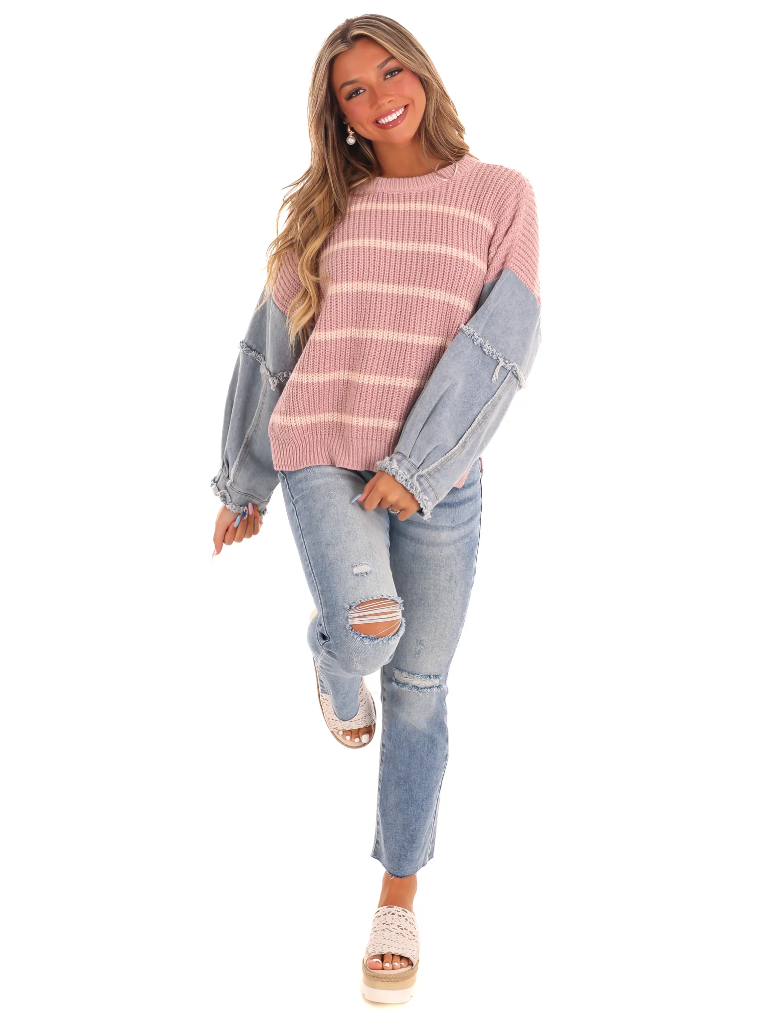 Chill Chaser Stripe Sweater - Image 18