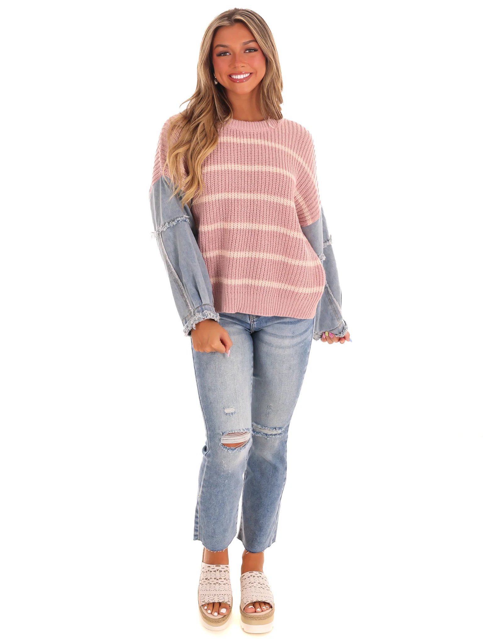 Chill Chaser Stripe Sweater - Image 20