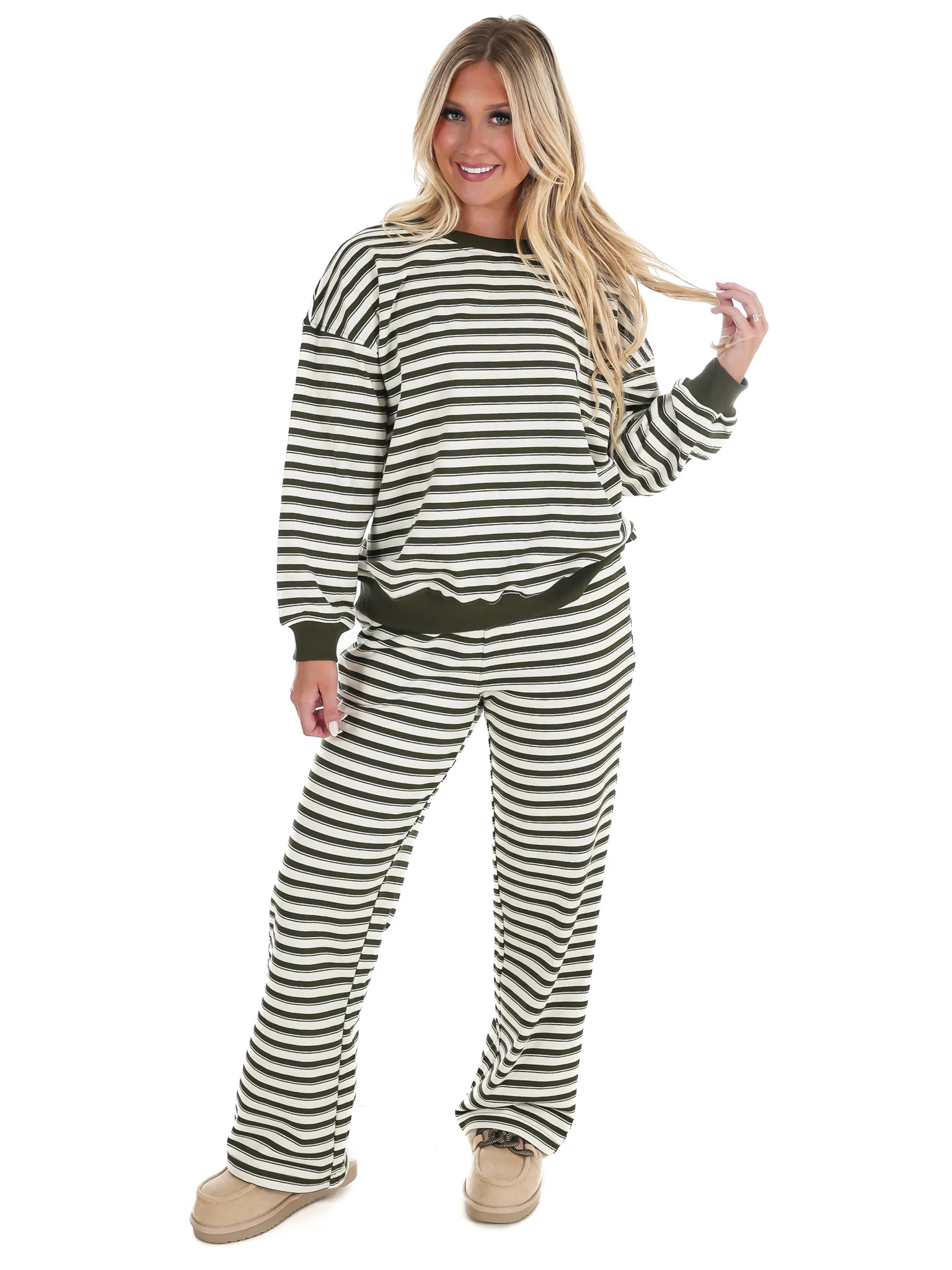 Chill Mode Stripe Two Piece Set - Image 13