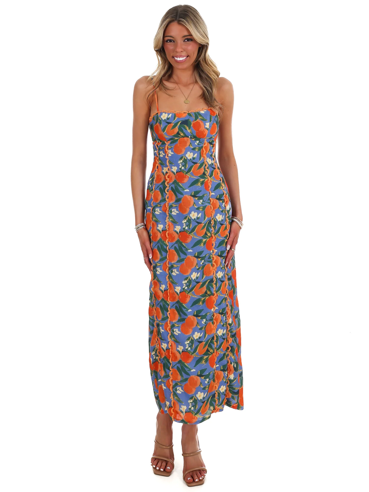 Citrus Grove Maxi Dress - Image 2