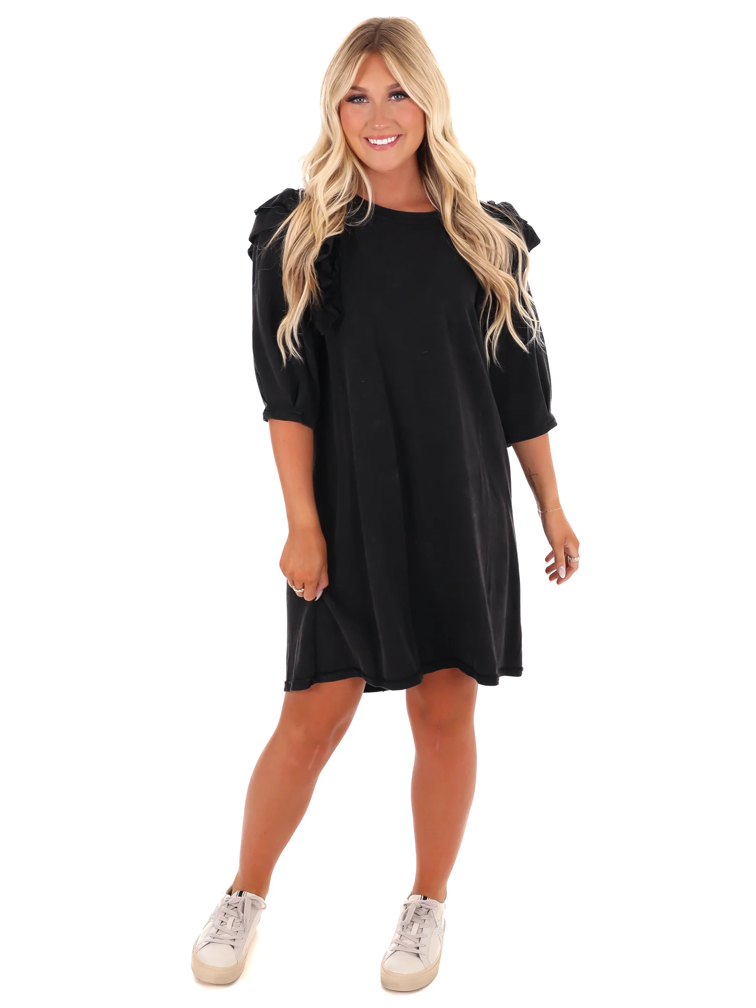 Classic Charm Mineral Wash Dress - Image 2