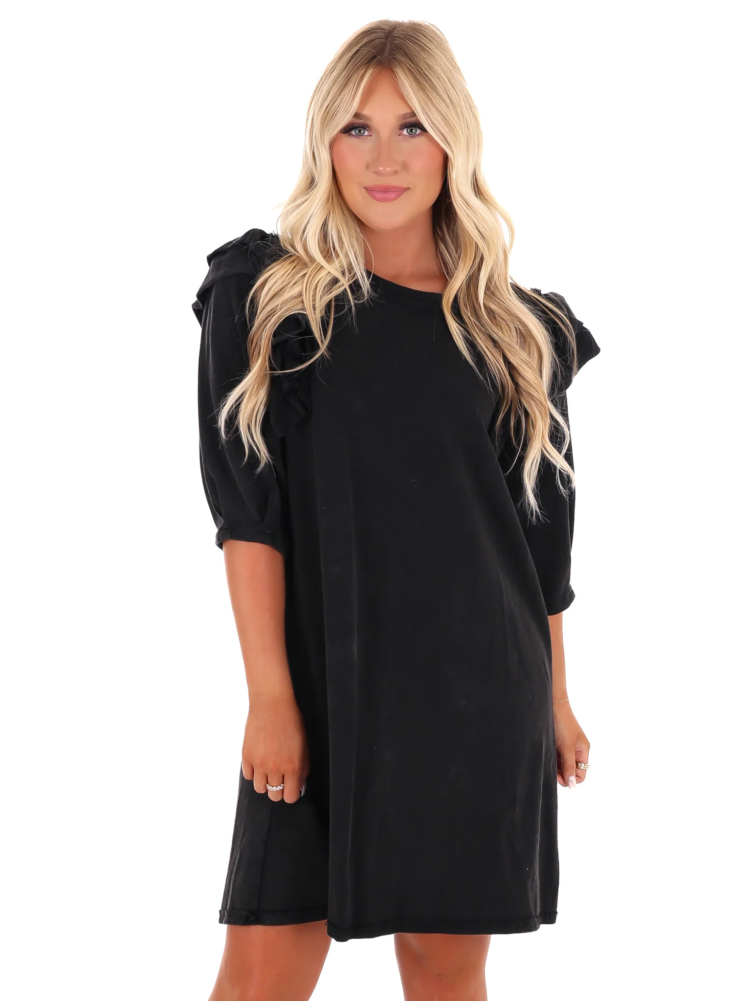 Classic Charm Mineral Wash Dress - Image 5