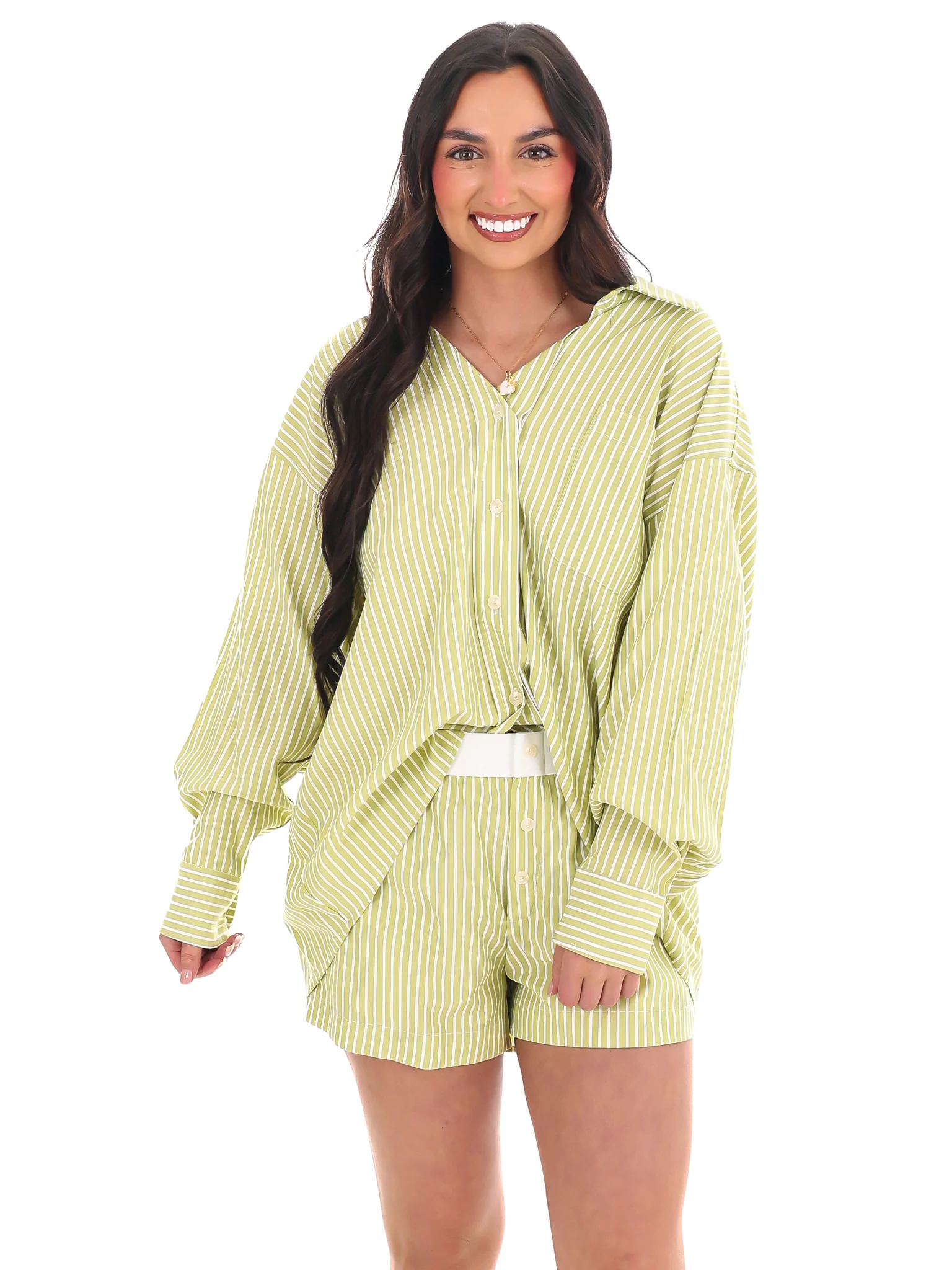 Closer Than Ever Stripe Two Piece Set - Image 10