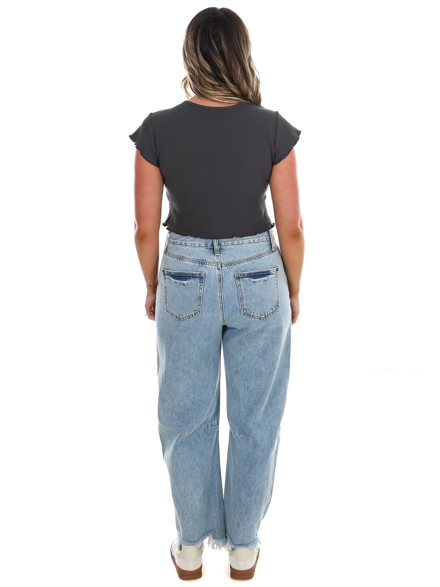 Cloud Knit Waffle Crop Top - Image 16