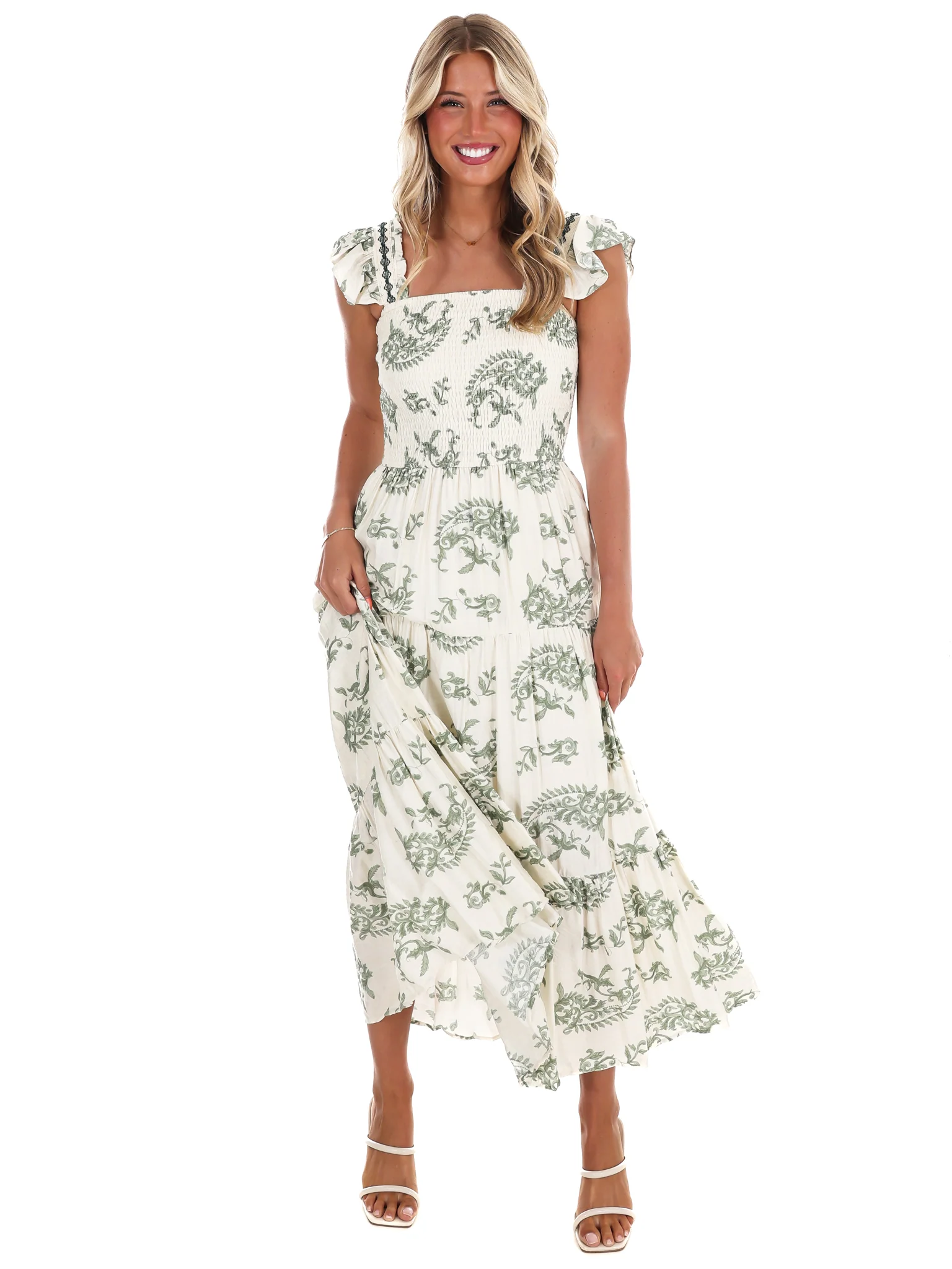 Come Along with Me Print Maxi Dress - Image 10
