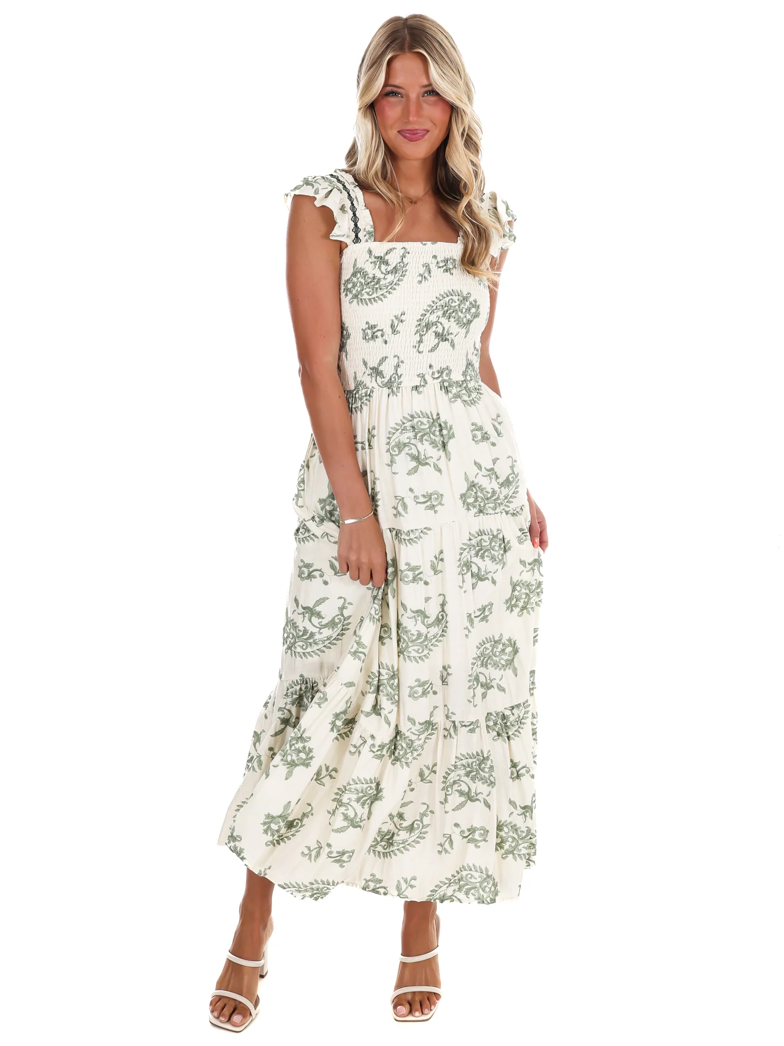 Come Along with Me Print Maxi Dress - Image 11