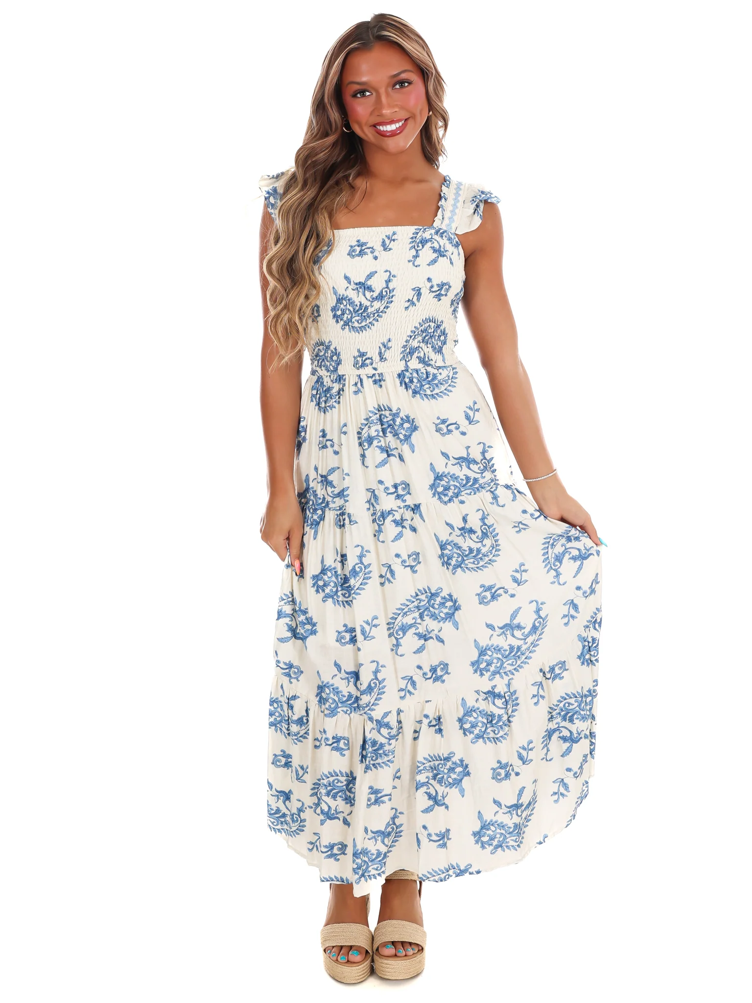 Come Along with Me Print Maxi Dress - Image 2