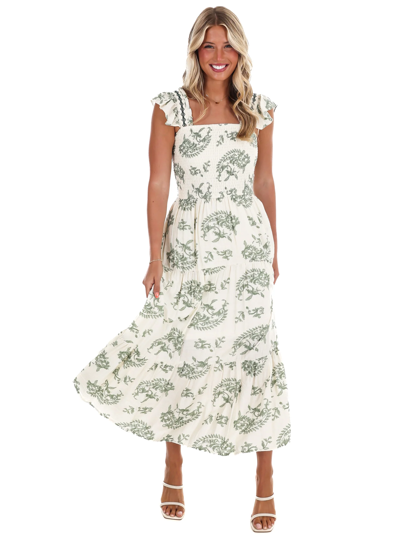Come Along with Me Print Maxi Dress - Image 7