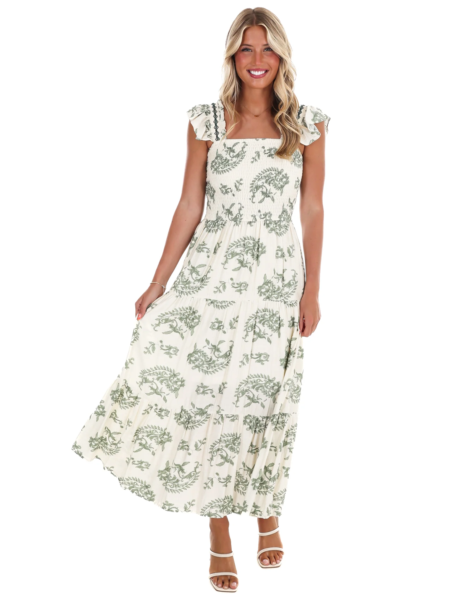 Come Along with Me Print Maxi Dress - Image 9