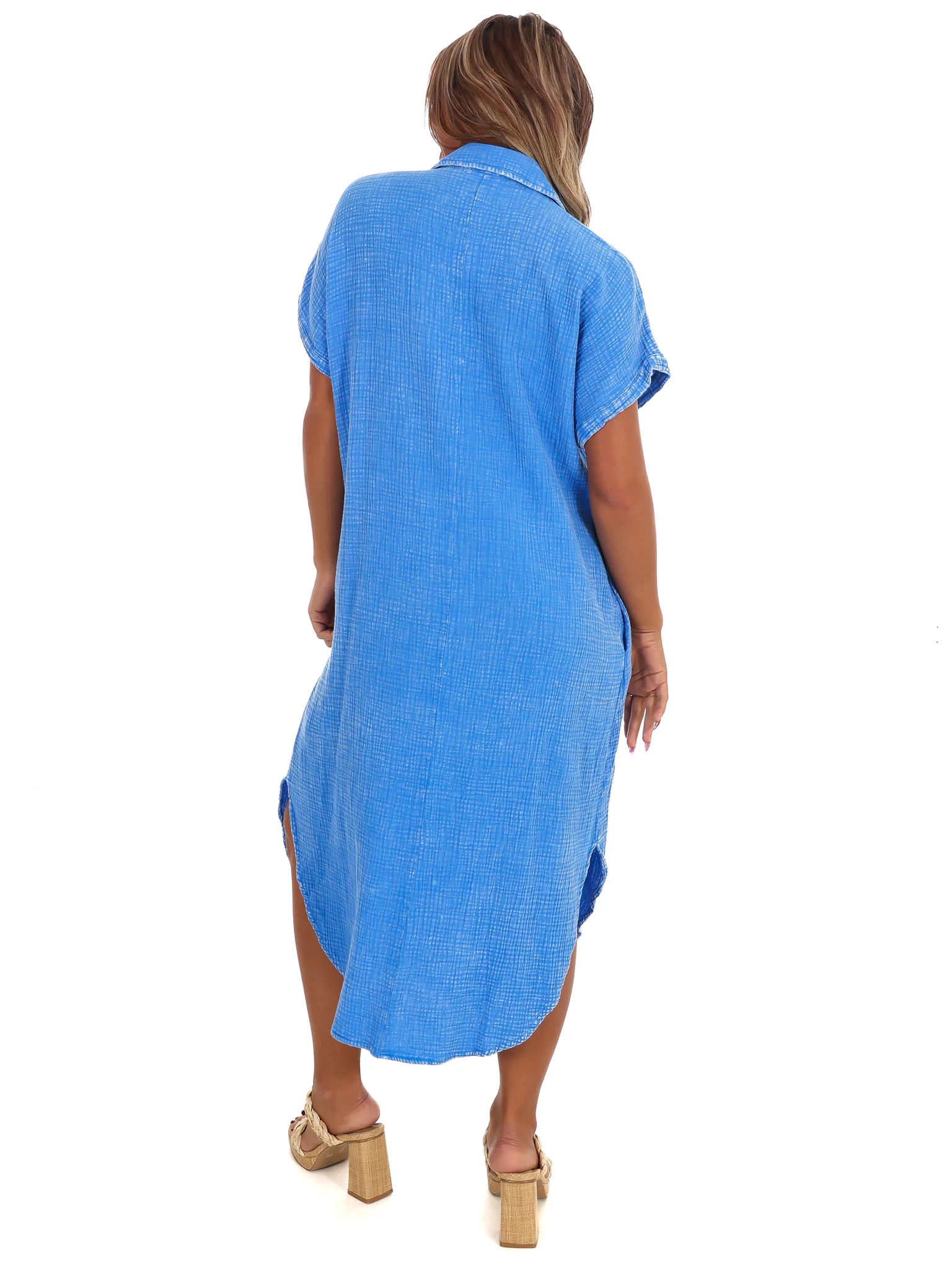 Comeback to Me Gauze Midi Dress - Image 6