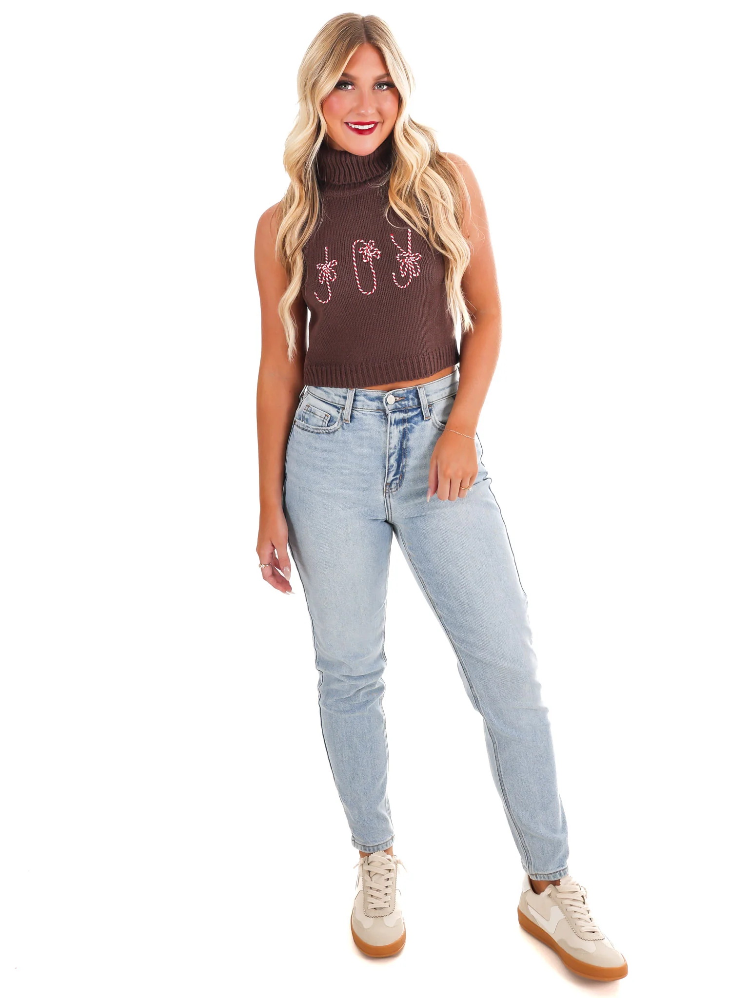 Comfort & Joy Knit Crop Top - Image 12